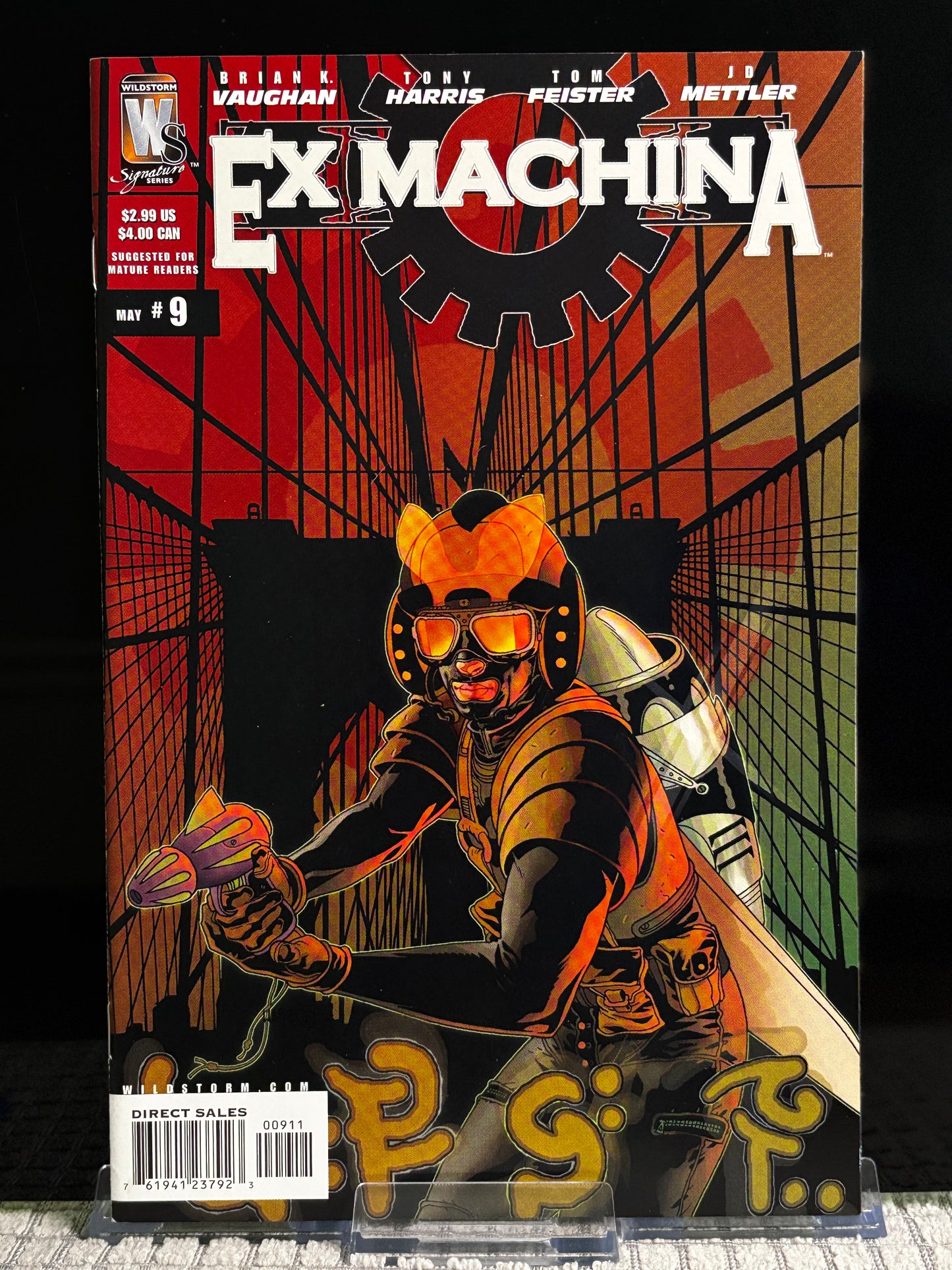Ex Machina #2, 4–6, 8–10, 13–15 (2004 DC/WildStorm) VF/NM Brian K. Vaughan Political Sci-Fi Lot
