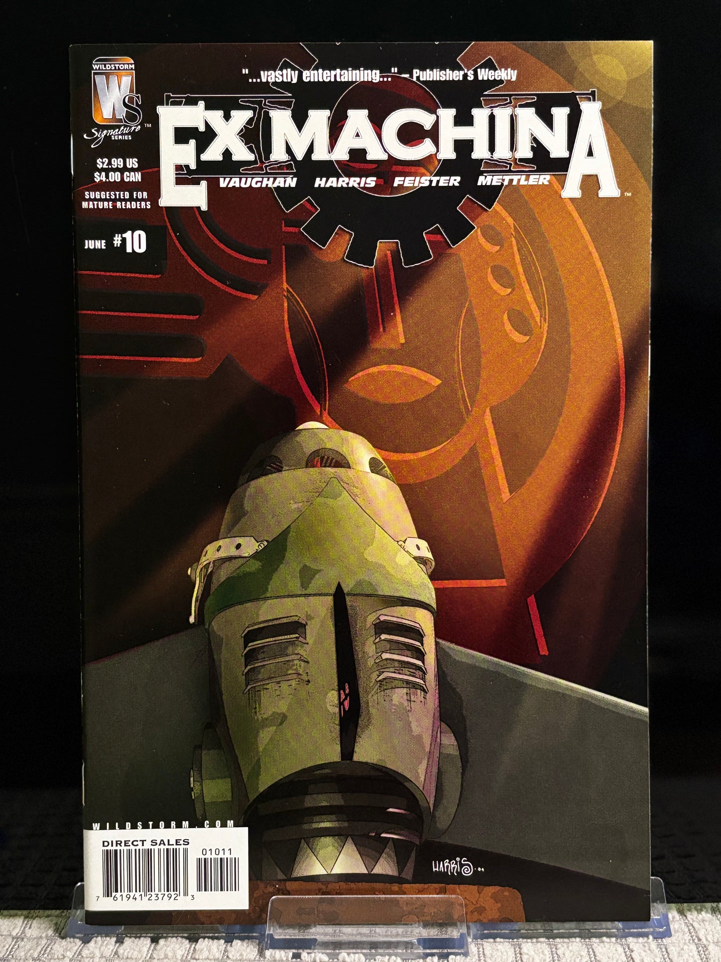Ex Machina #2, 4–6, 8–10, 13–15 (2004 DC/WildStorm) VF/NM Brian K. Vaughan Political Sci-Fi Lot