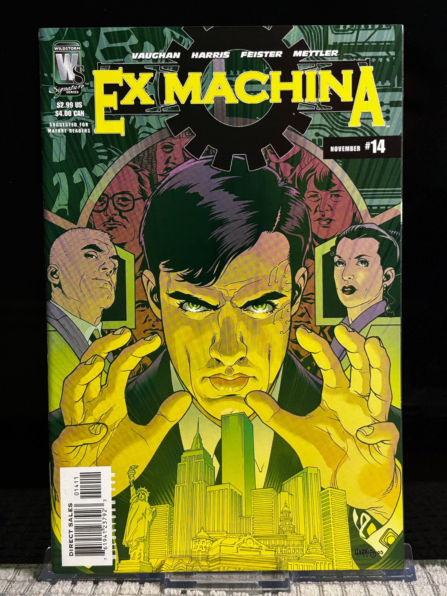 Ex Machina #2, 4–6, 8–10, 13–15 (2004 DC/WildStorm) VF/NM Brian K. Vaughan Political Sci-Fi Lot