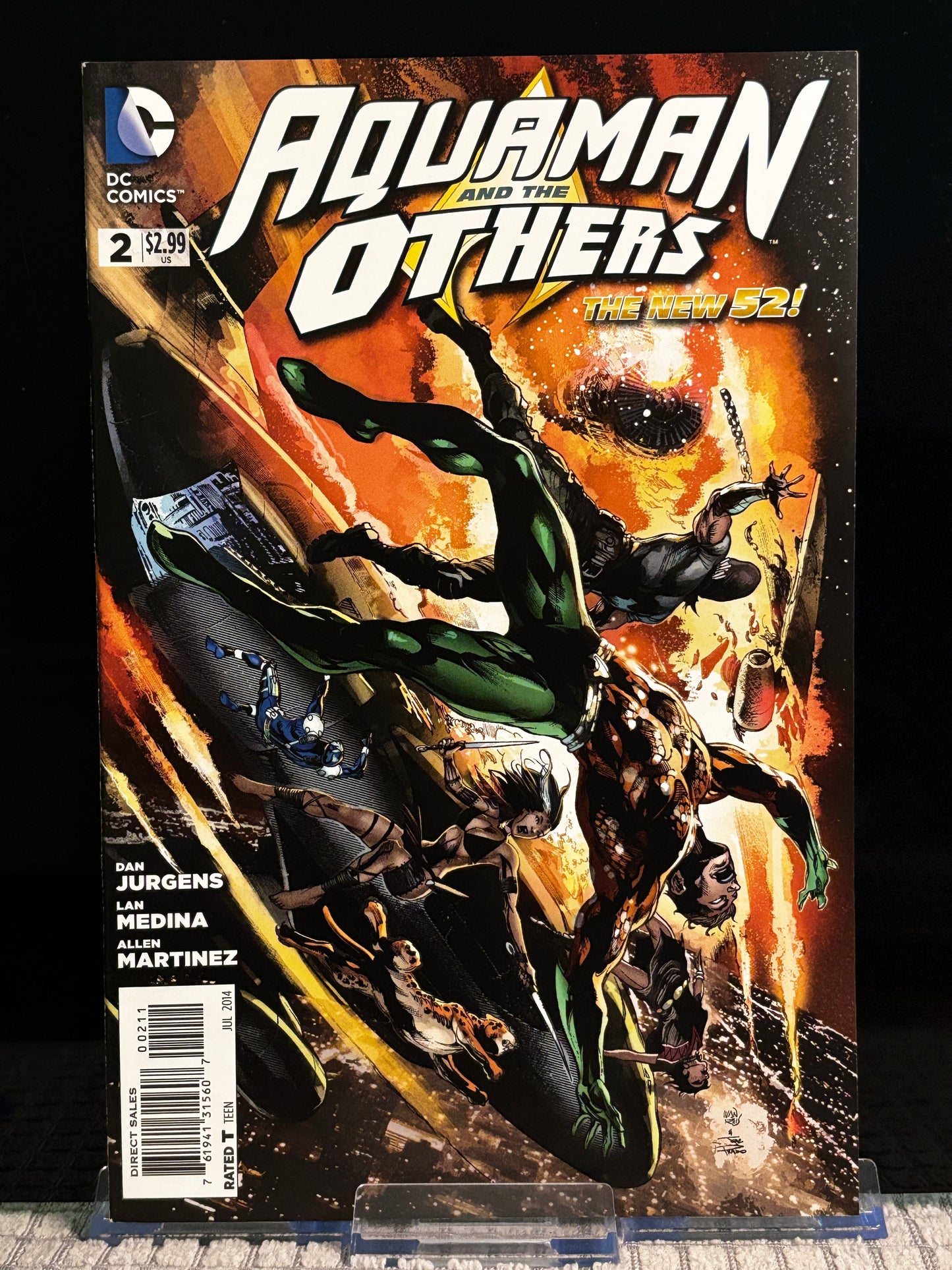 Aquaman and The Others #2, 4, 5 (2014 DC) VF/NM New 52 Atlantean Team Comic Lot