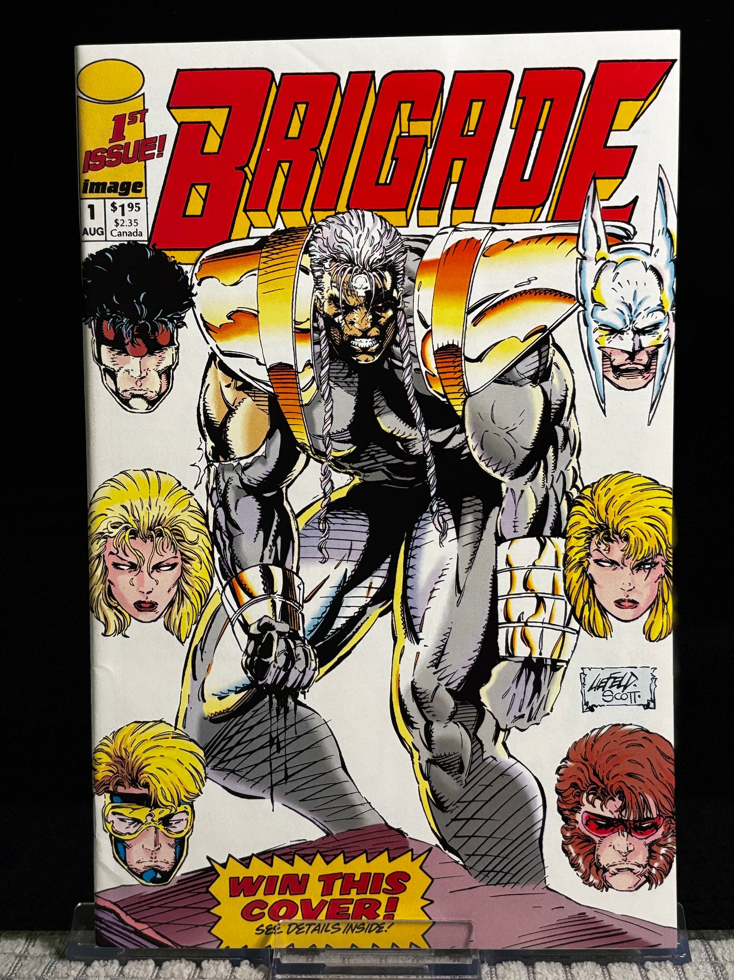 Brigade #1, 2B, 3 (1992 Image) VF/NM Rob Liefeld Extreme Studios Variant Lot High Grade