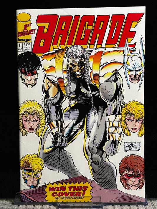 Brigade #1, 2B, 3 (1992 Image) VF/NM Rob Liefeld Extreme Studios Variant Lot High Grade