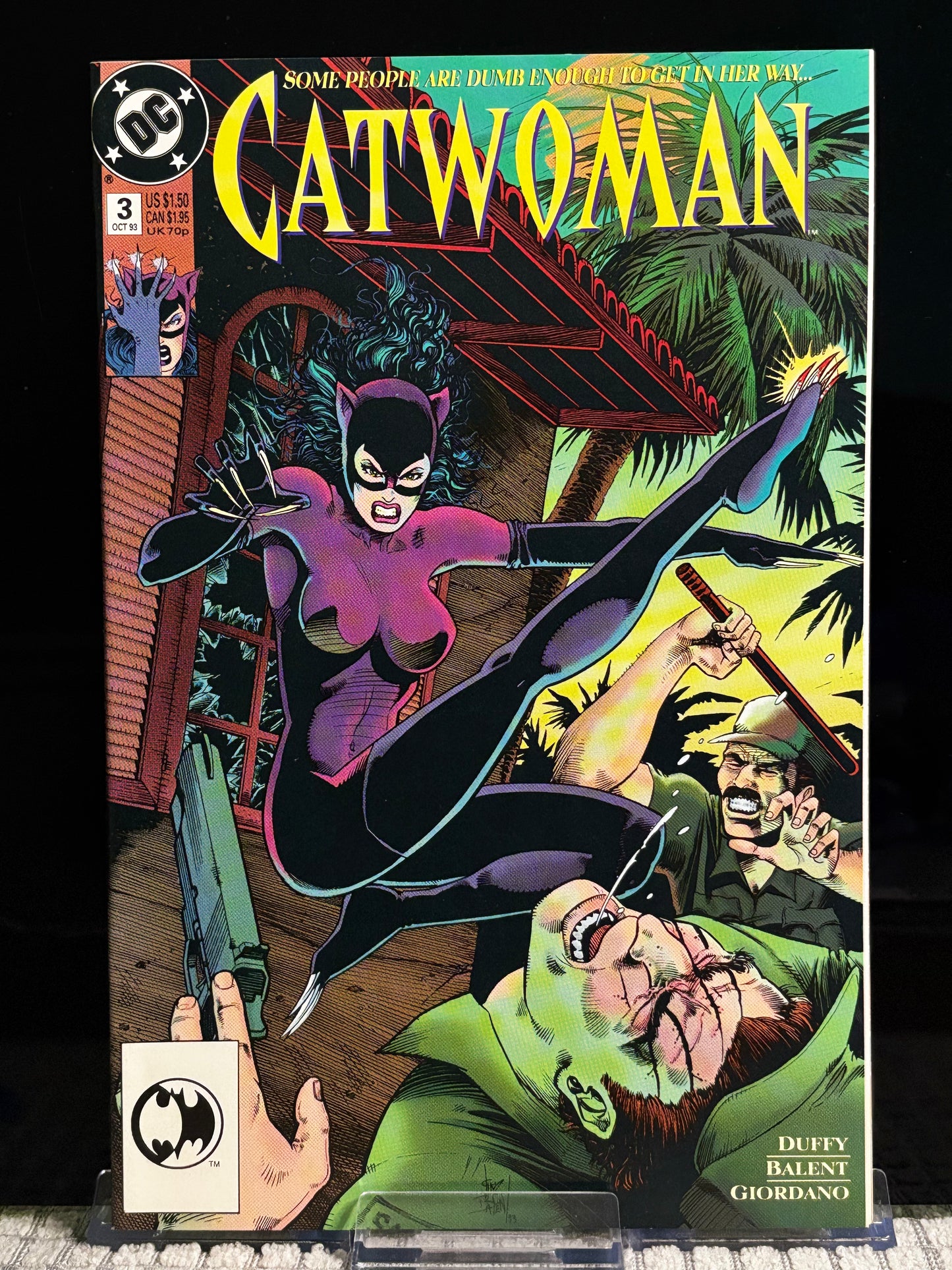 Catwoman #3, 4, 8, 9 (1993 DC) VF/NM Jim Balent Selina Kyle Classic Purple Suit Lot