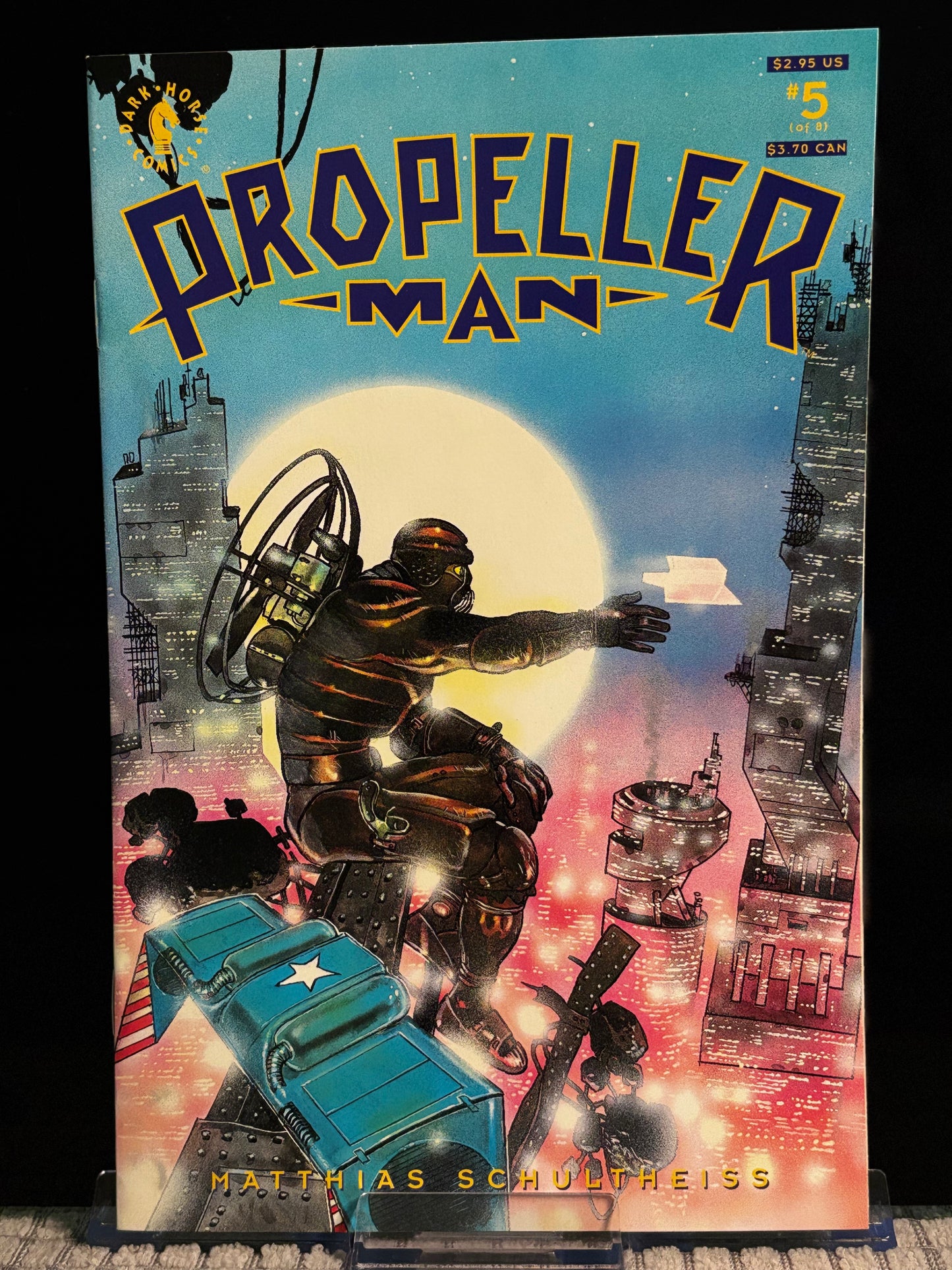 Propellerman #2–5, 7 (1993 Dark Horse) VF/NM Rare Indie Superhero Satire Lot High Grade