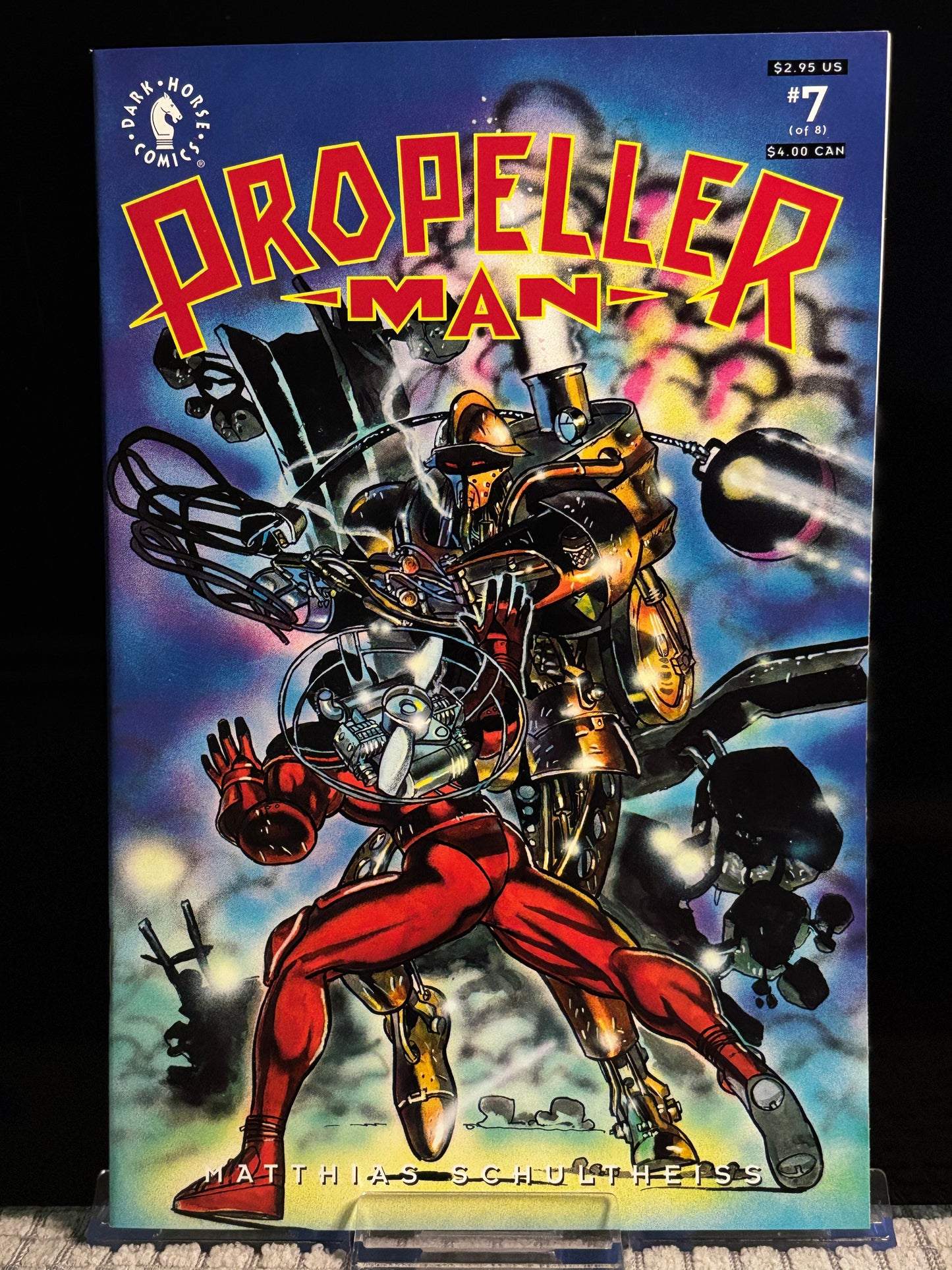 Propellerman #2–5, 7 (1993 Dark Horse) VF/NM Rare Indie Superhero Satire Lot High Grade