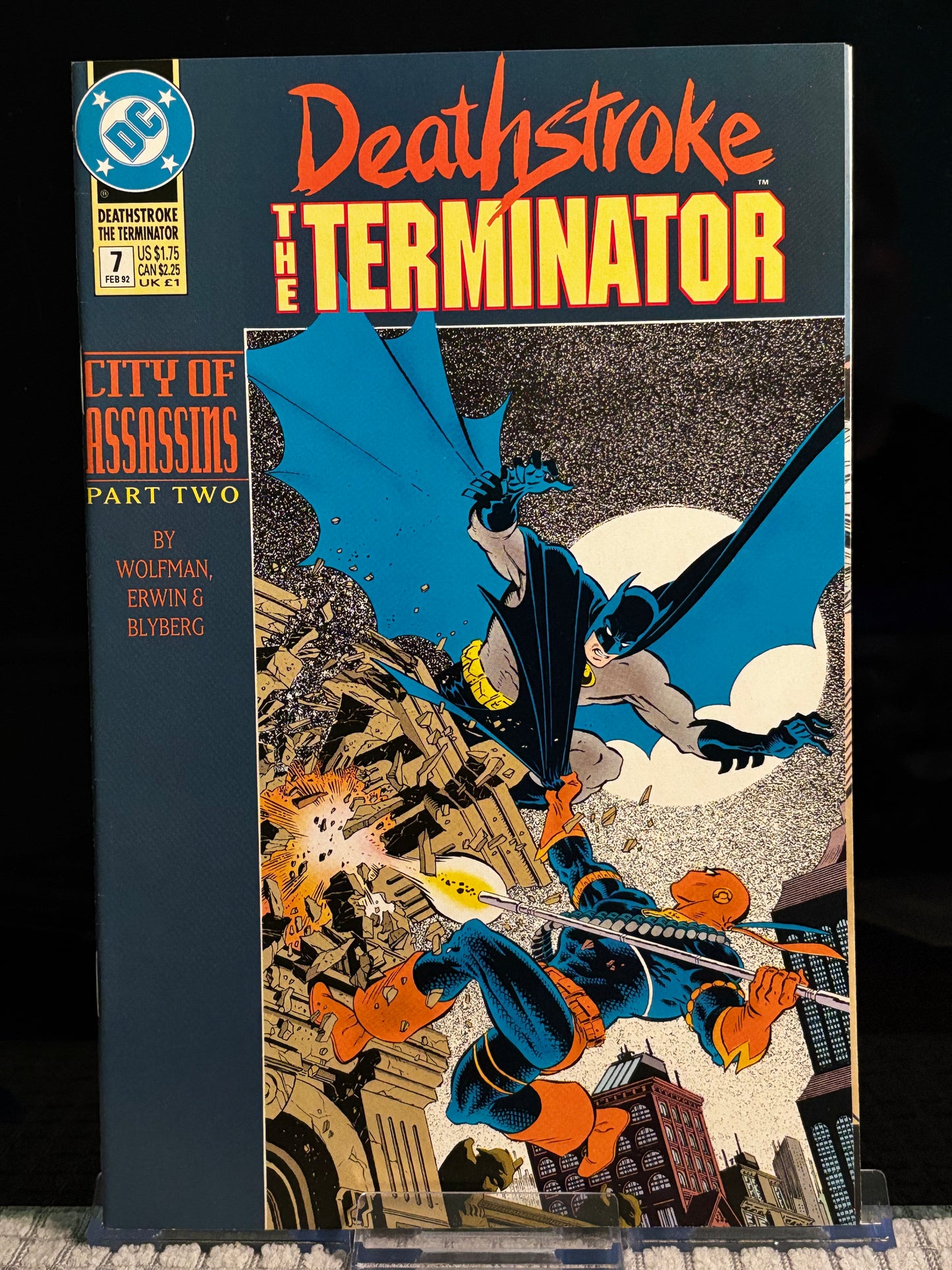 Deathstroke: The Terminator #7, 15–18, 20–23 (1991 DC) VF/NM Slade Wilson High Grade Lot