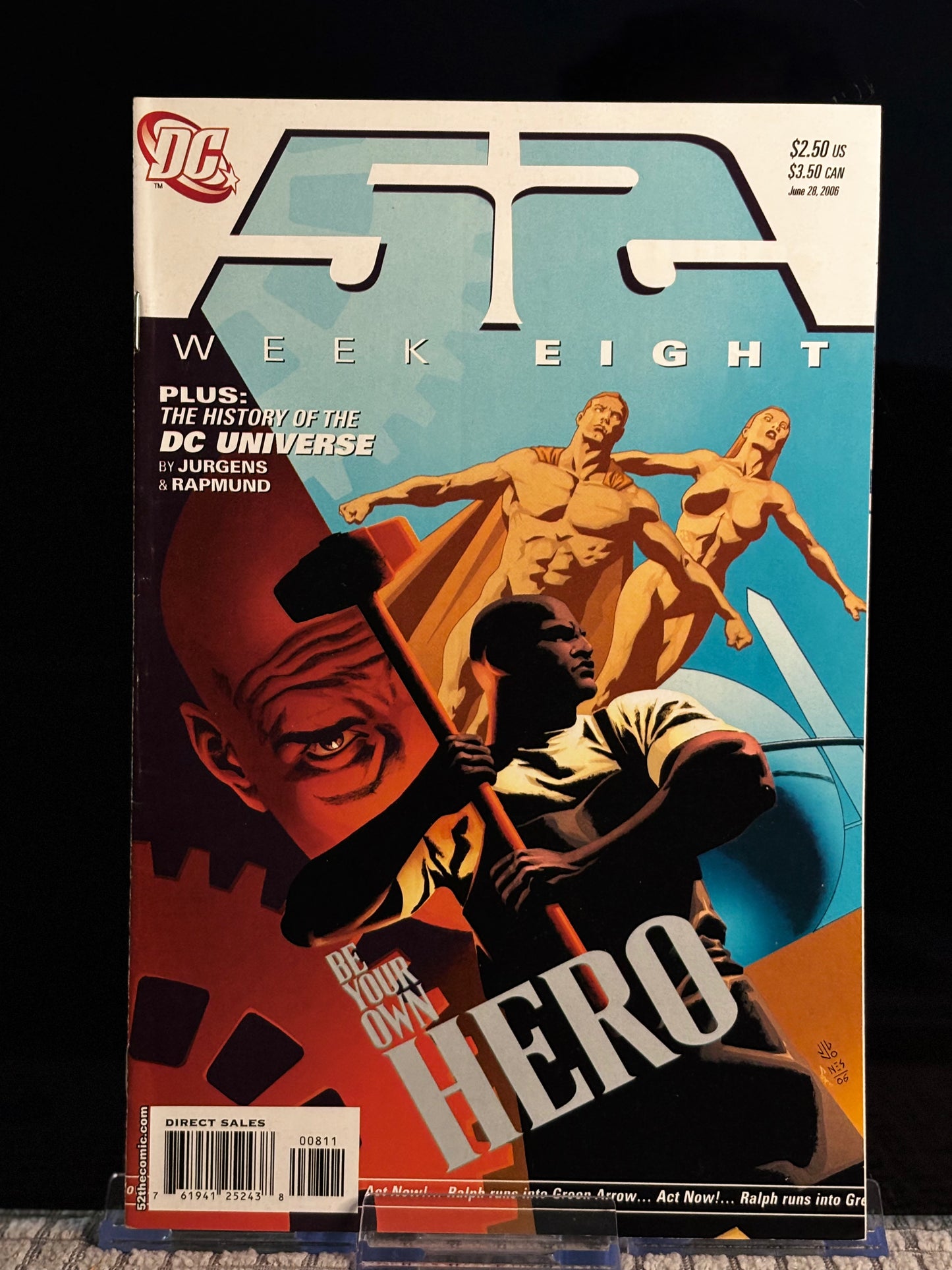 52 #3–10 (2006 DC) VF/NM Weekly Series Booster Gold Black Adam Renee Montoya Lot