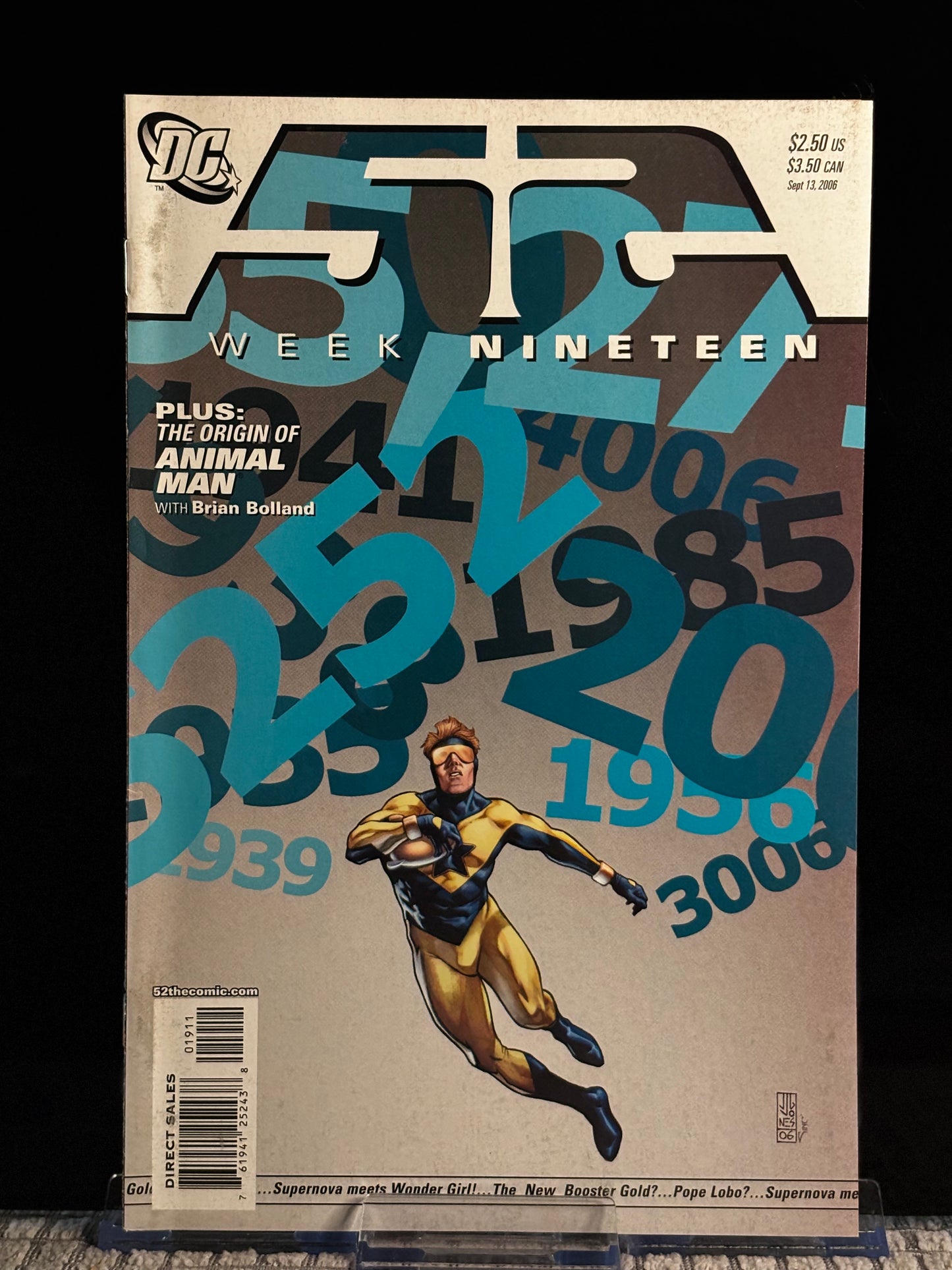 52 #11–20 (2006 DC) VF/NM Booster Gold Black Adam Question Montoya DC Weekly Event Lot