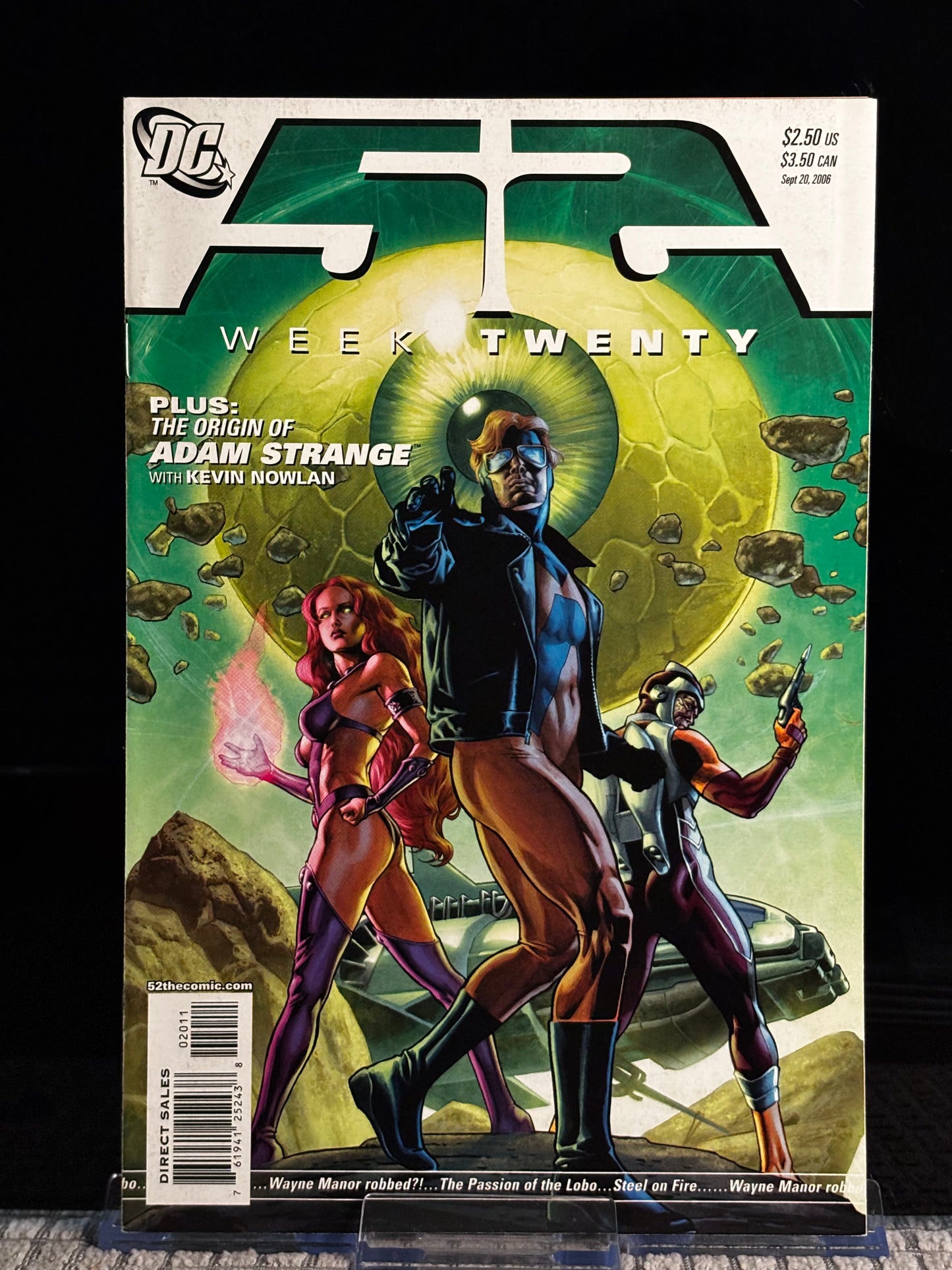 52 #11–20 (2006 DC) VF/NM Booster Gold Black Adam Question Montoya DC Weekly Event Lot