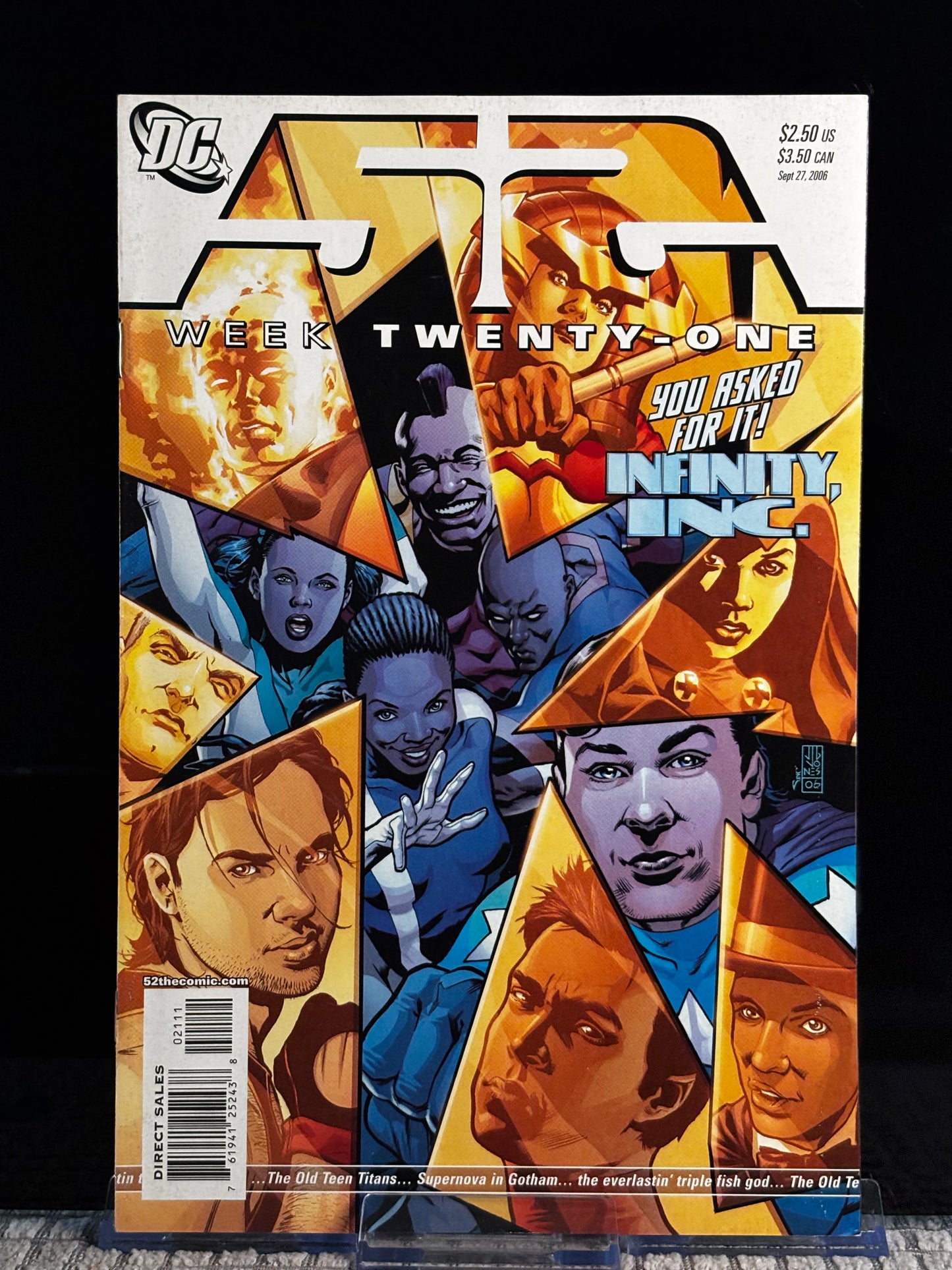 52 #21–30 (2006 DC) VF/NM Montoya Black Adam Booster Gold Week-by-Week DC Event Lot