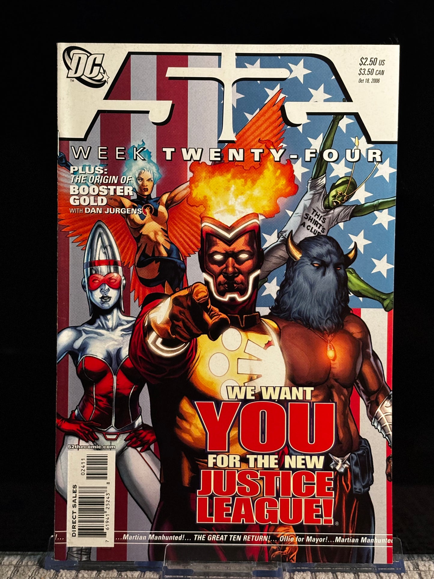 52 #21–30 (2006 DC) VF/NM Montoya Black Adam Booster Gold Week-by-Week DC Event Lot
