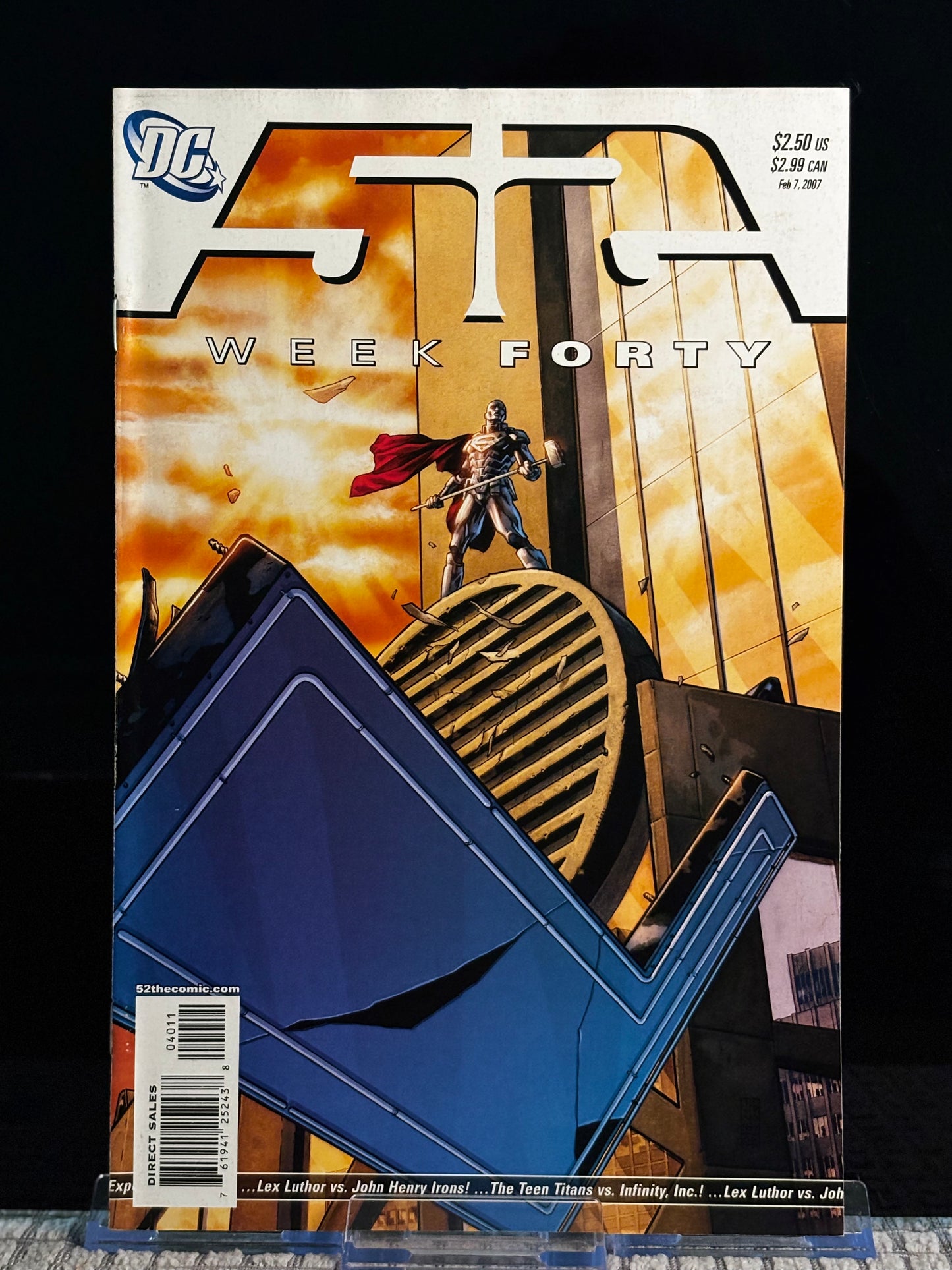 52 #31–40 (2006 DC) VF/NM Black Adam Montoya Batwoman Booster Gold Weekly Event Lot