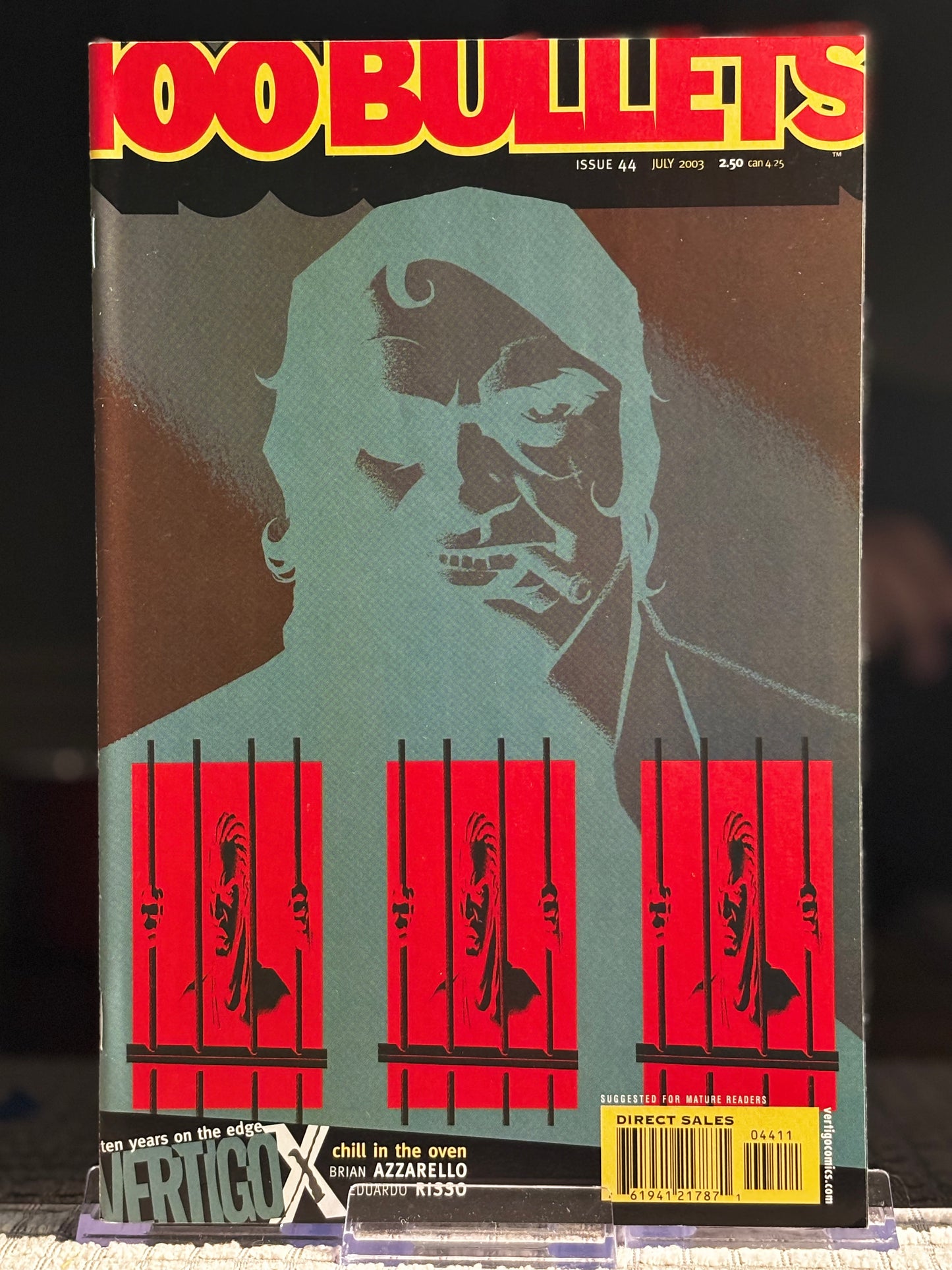 100 Bullets #30, 44, 47, 72, 100 (1999 Vertigo) VF/NM Brian Azzarello Crime Noir DC Lot