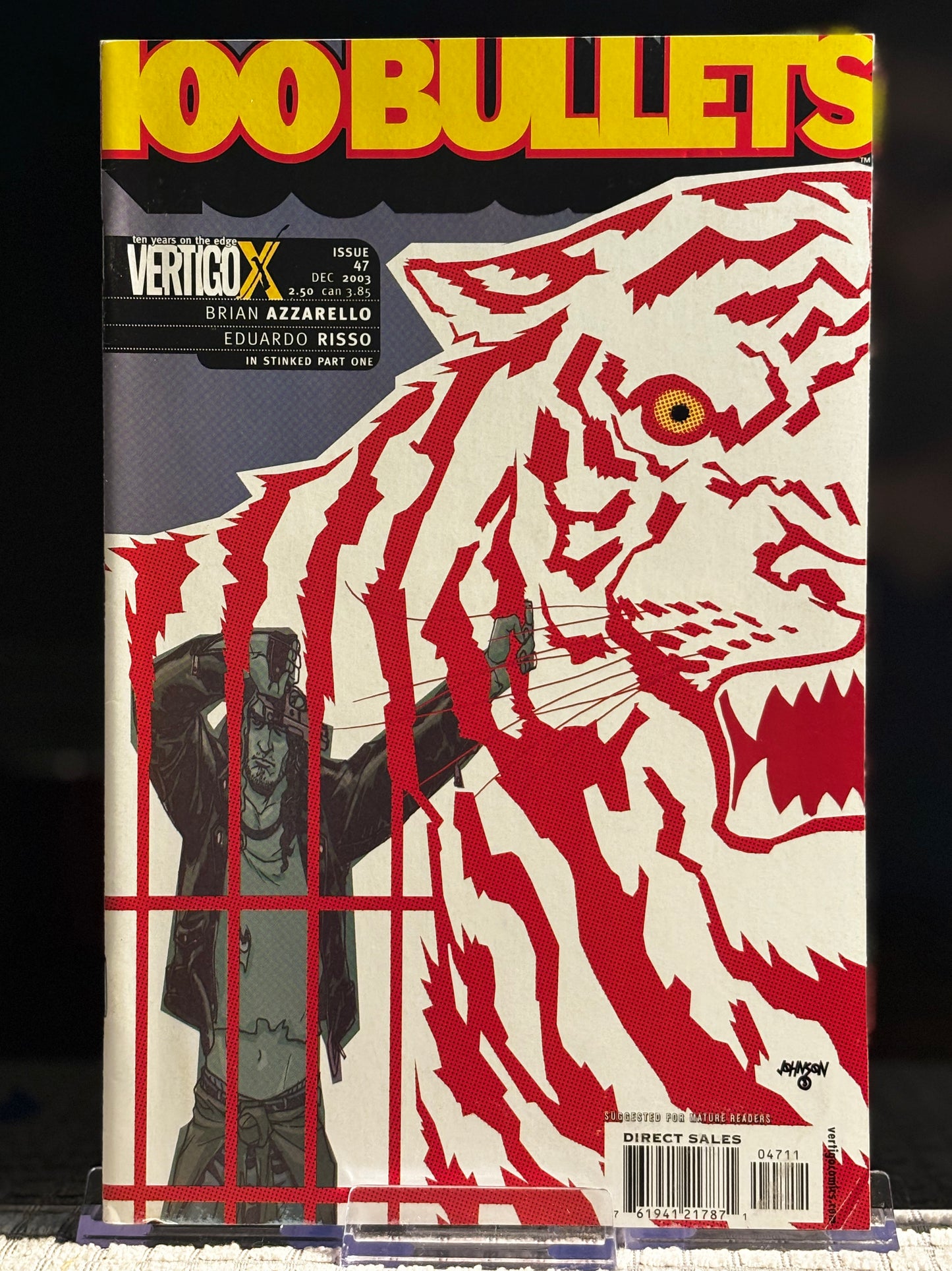 100 Bullets #30, 44, 47, 72, 100 (1999 Vertigo) VF/NM Brian Azzarello Crime Noir DC Lot