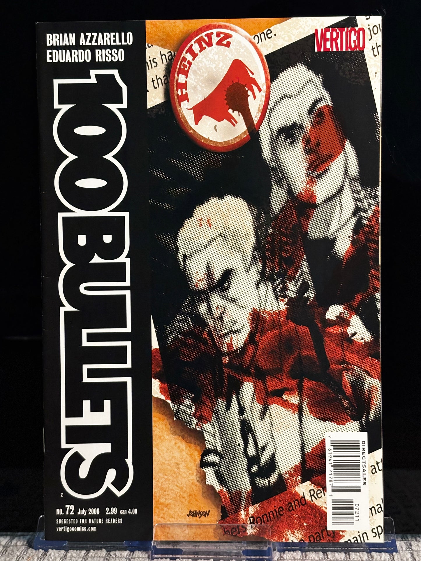 100 Bullets #30, 44, 47, 72, 100 (1999 Vertigo) VF/NM Brian Azzarello Crime Noir DC Lot