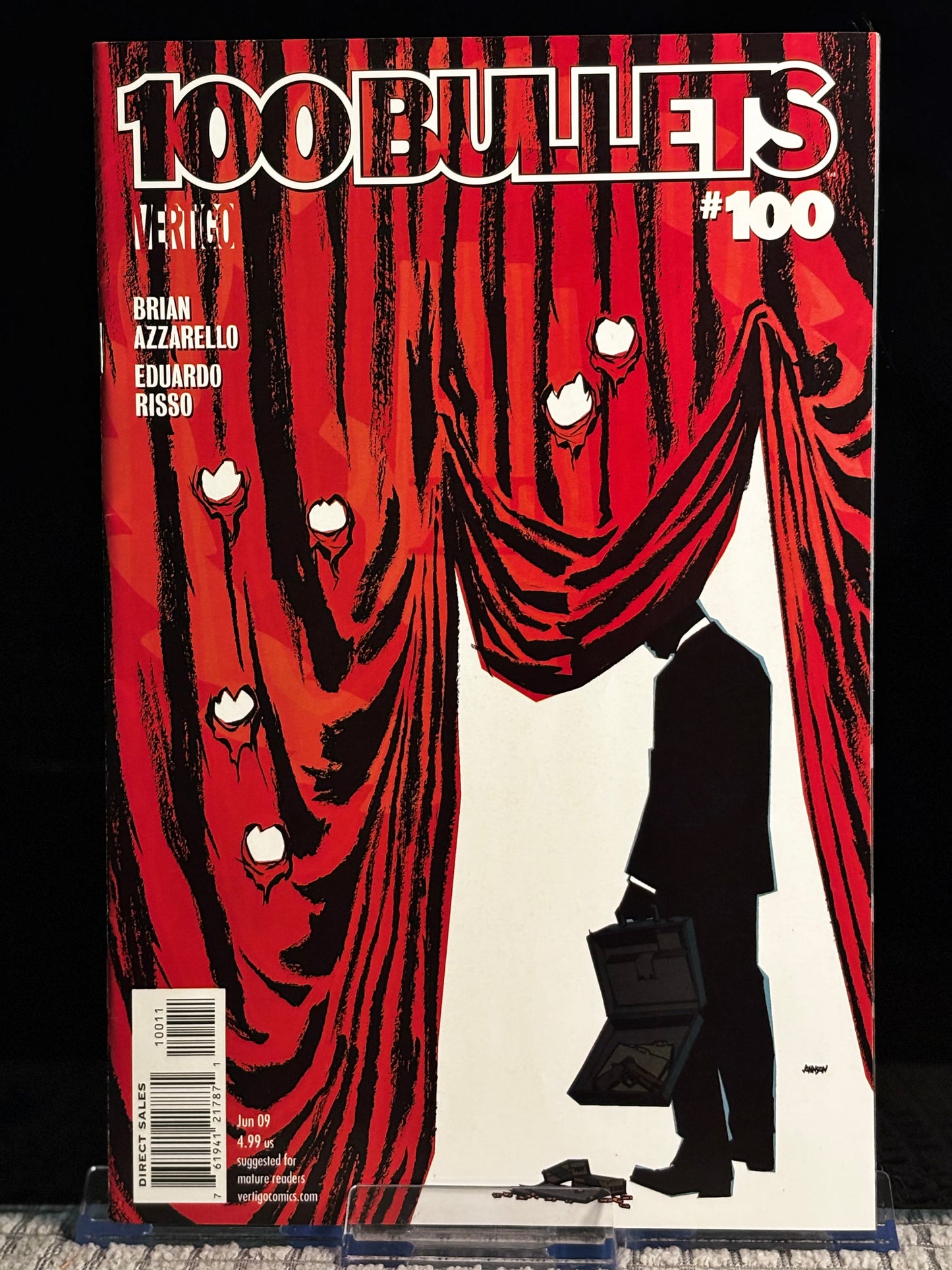 100 Bullets #30, 44, 47, 72, 100 (1999 Vertigo) VF/NM Brian Azzarello Crime Noir DC Lot