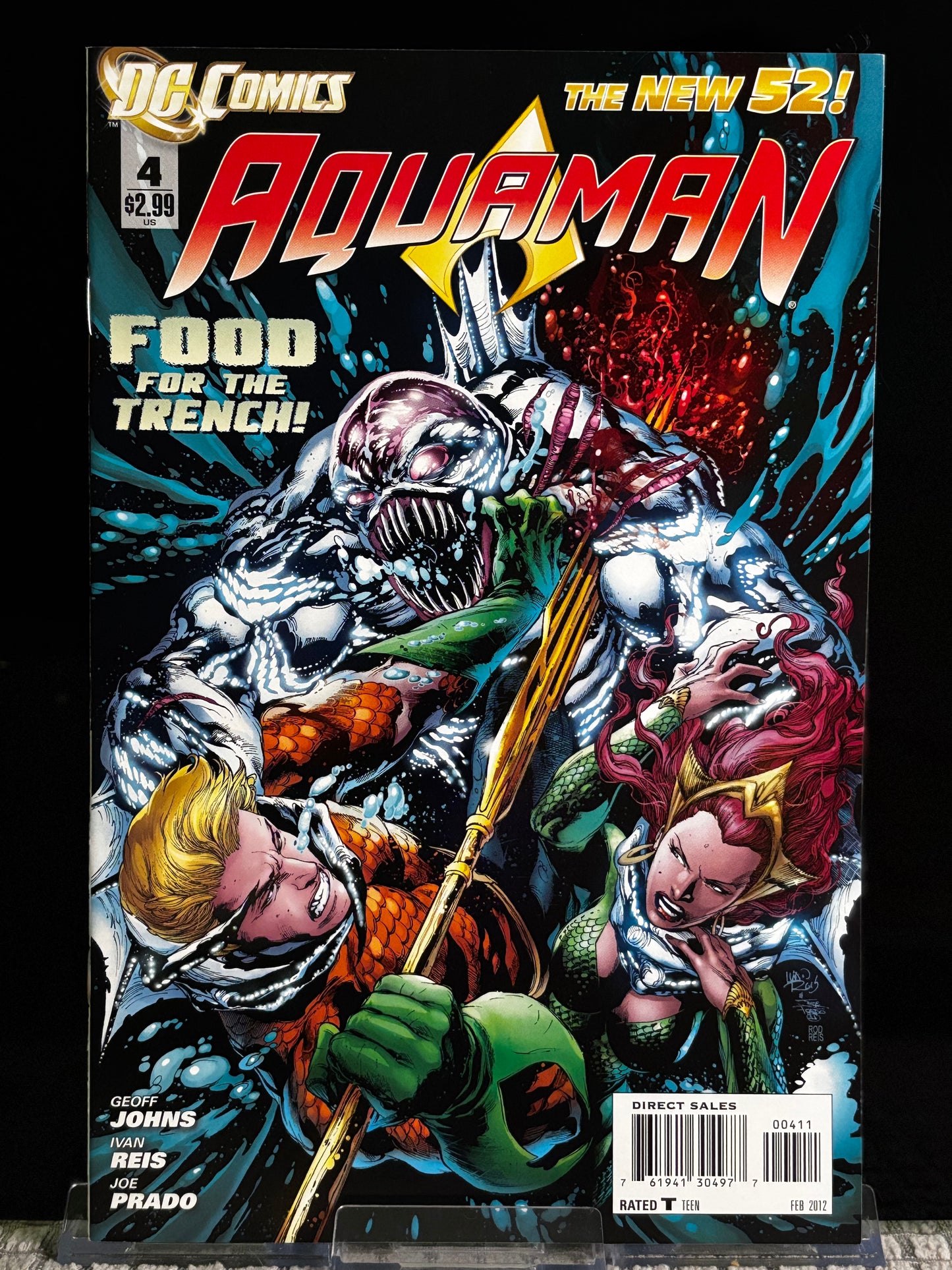 Aquaman #0, 4, 5, 7–10 (2011 DC New 52) VF/NM Geoff Johns Throne of Atlantis Prelude Lot