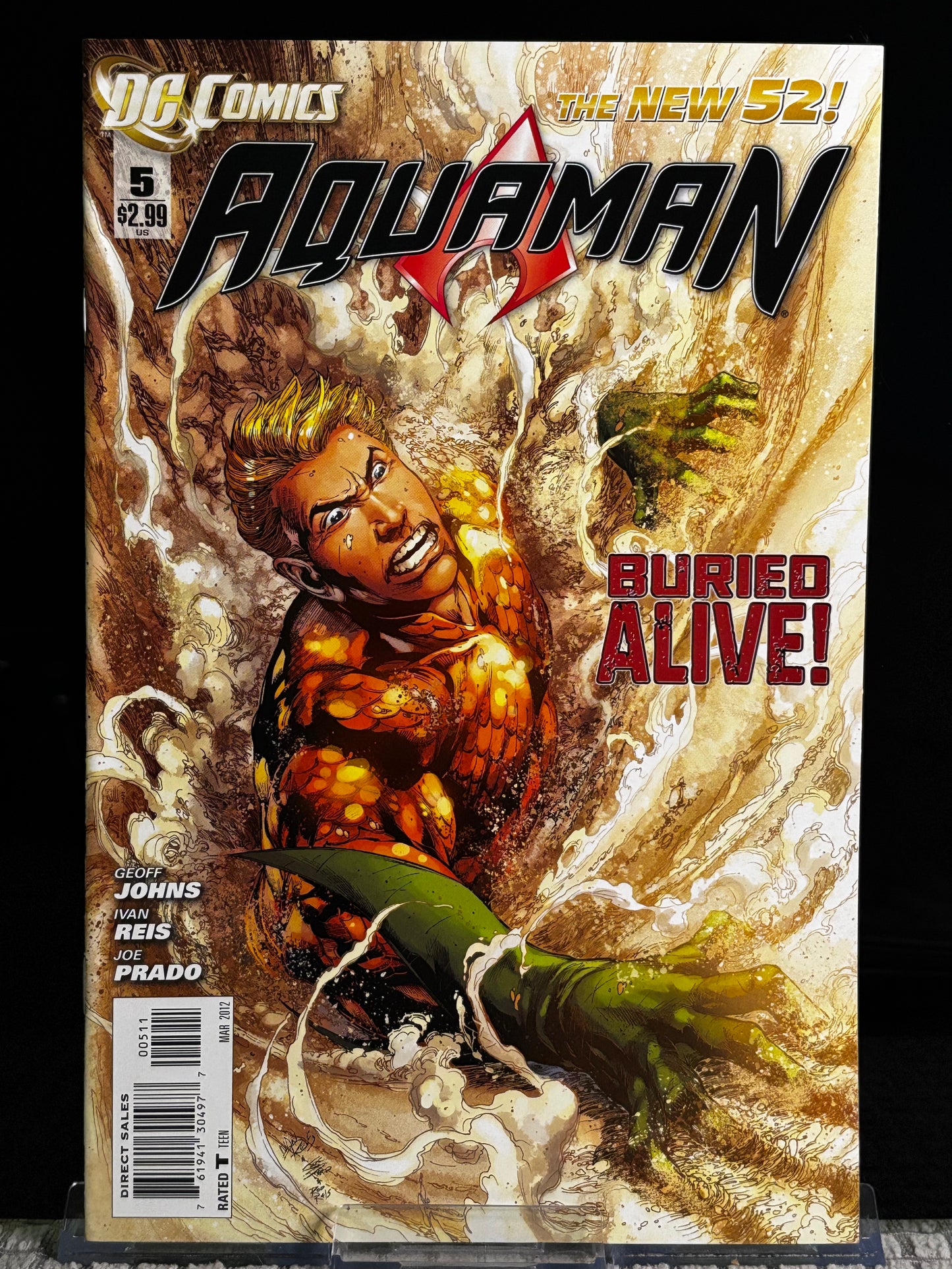 Aquaman #0, 4, 5, 7–10 (2011 DC New 52) VF/NM Geoff Johns Throne of Atlantis Prelude Lot