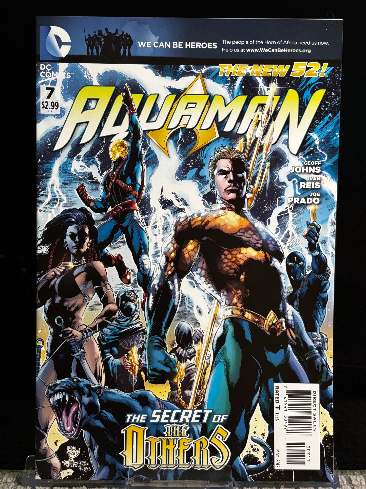 Aquaman #0, 4, 5, 7–10 (2011 DC New 52) VF/NM Geoff Johns Throne of Atlantis Prelude Lot