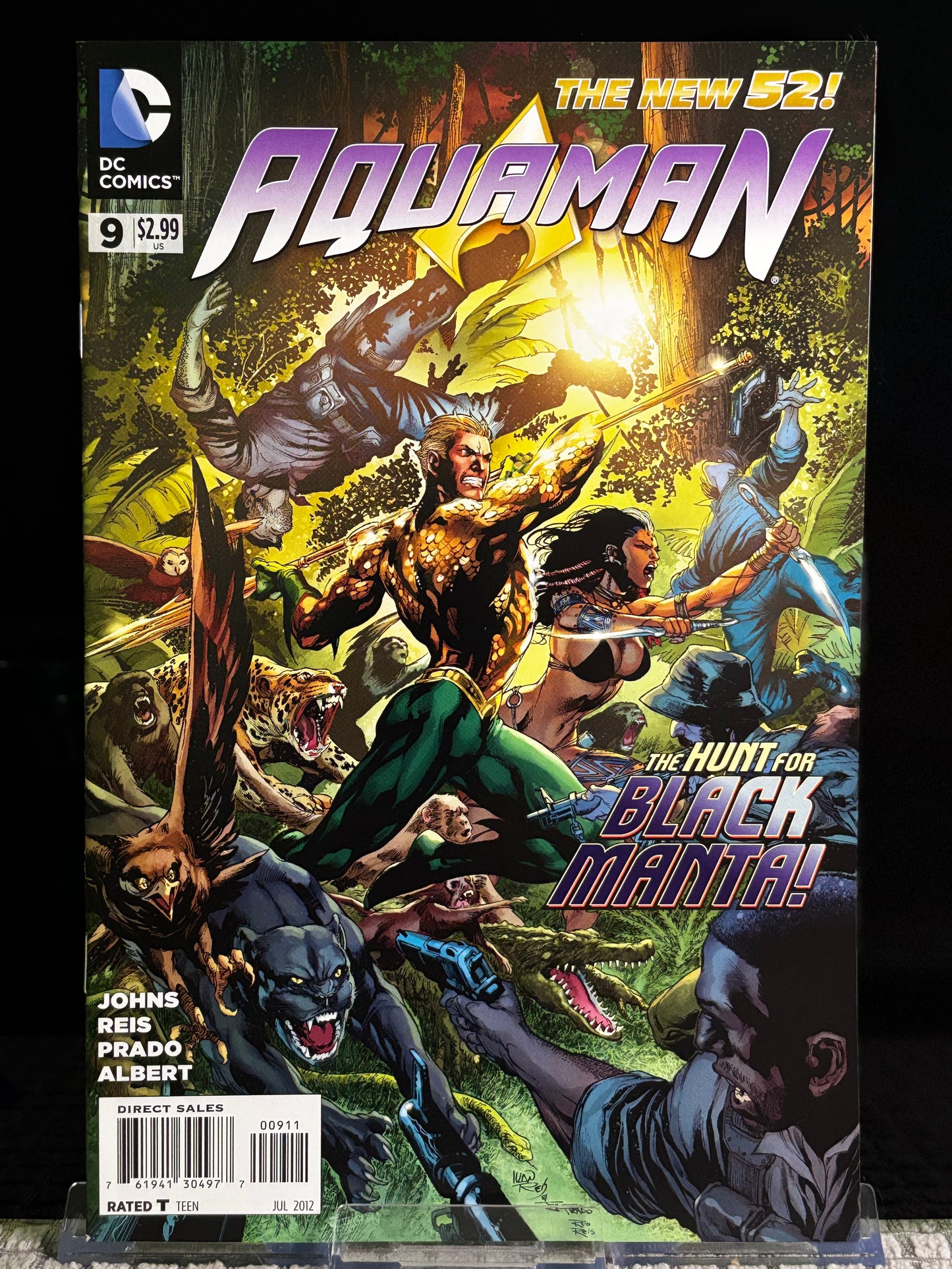 Aquaman #0, 4, 5, 7–10 (2011 DC New 52) VF/NM Geoff Johns Throne of Atlantis Prelude Lot