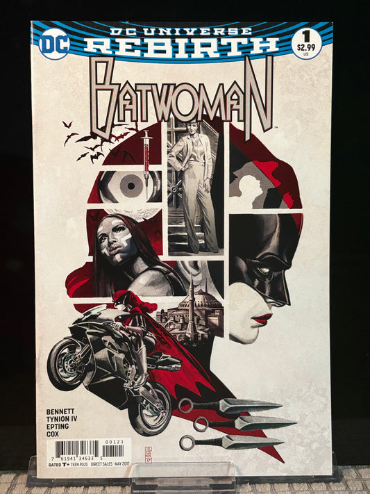 Batwoman #1B & 6B (2017 DC) VF/NM Variant Covers Kate Kane DC Rebirth Lot