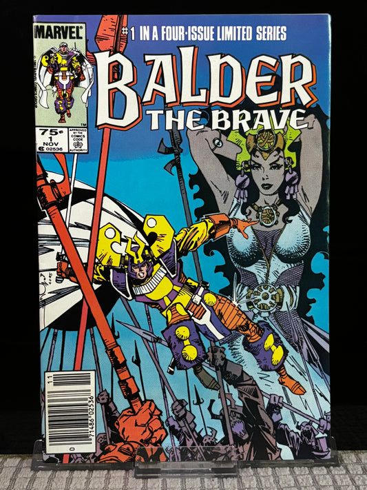 Balder the Brave #1, 3, 4 (1985 Marvel) VF/NM Thor Spin-Off Norse Mythology Walt Simonson Lot