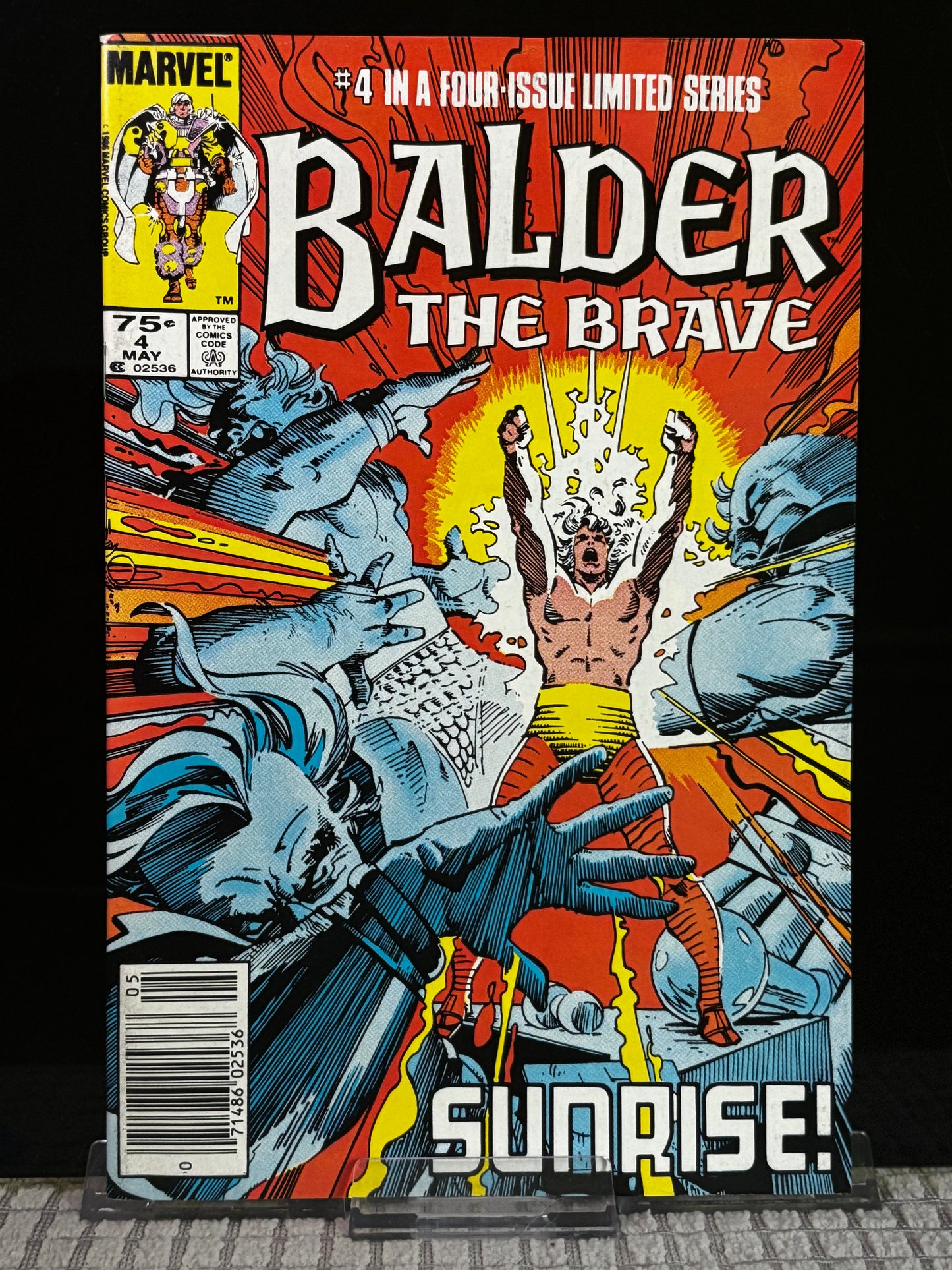 Balder the Brave #1, 3, 4 (1985 Marvel) VF/NM Thor Spin-Off Norse Mythology Walt Simonson Lot