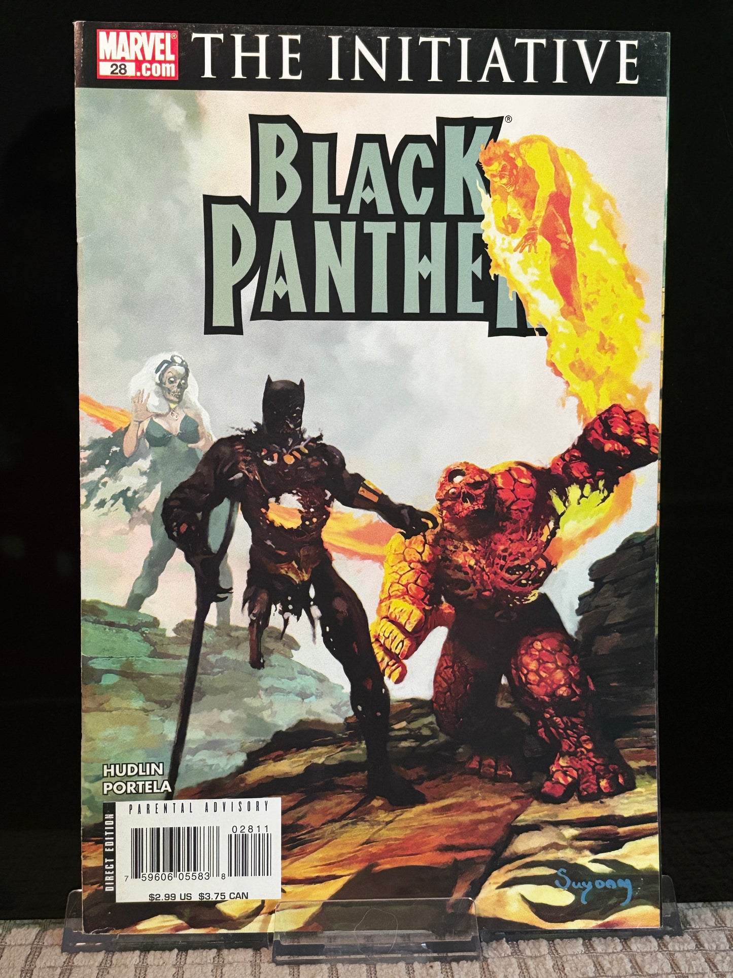 Black Panther #21B, 24, 27–29, 33 (2005 Marvel) VF/NM Civil War Tie-Ins Storm T’Challa Lot