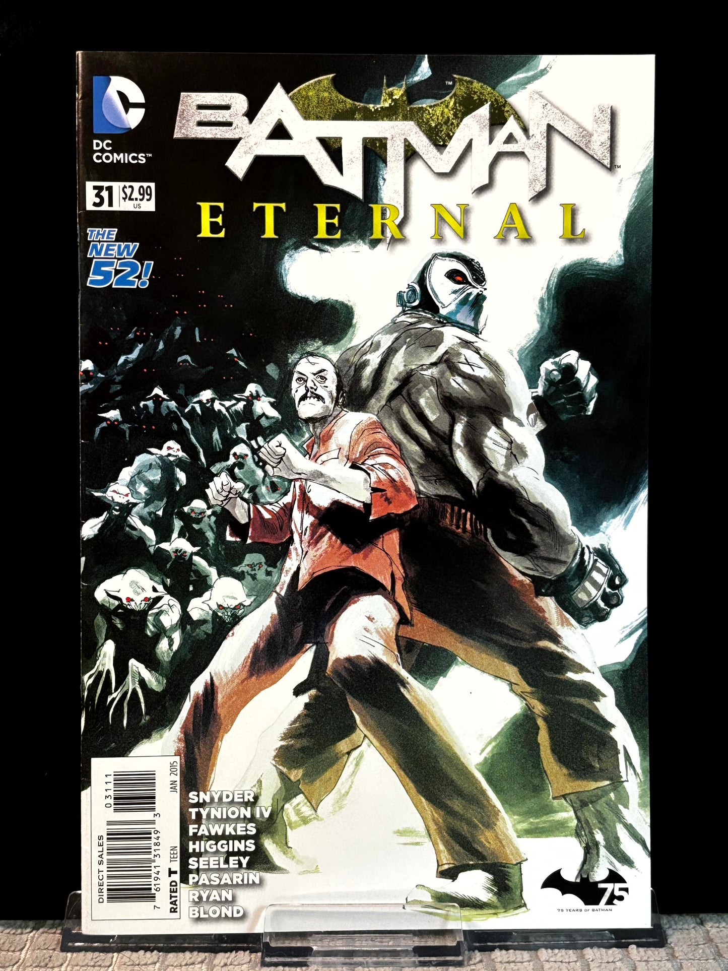 Batman Eternal #4, 11, 31 (2014 DC) VF/NM Weekly Series Scott Snyder Bat-Family Mystery Lot