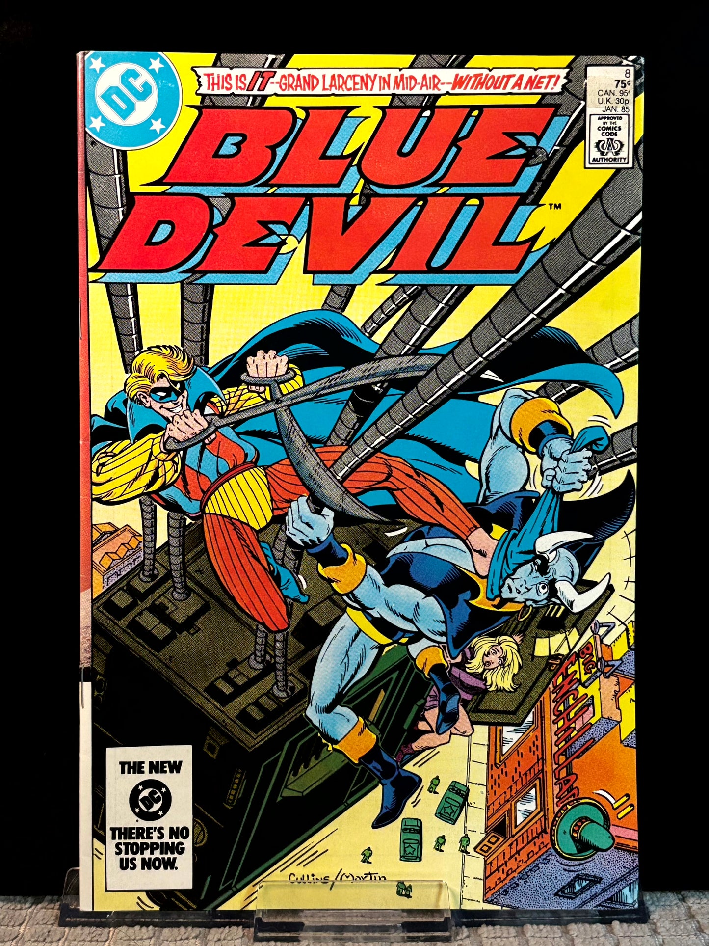 Blue Devil #8 & 11 (1984 DC Comics) VF/NM Classic Superhero Humor Dan Cassidy Lot