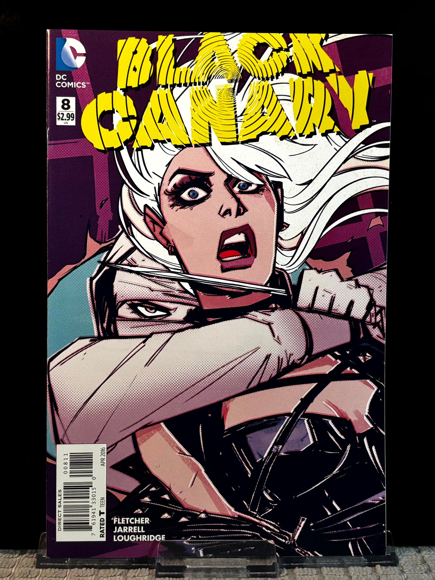 Black Canary #8 & 10 (2015 DC Comics) VF/NM Brenden Fletcher Annie Wu Rock Band Heroine Lot