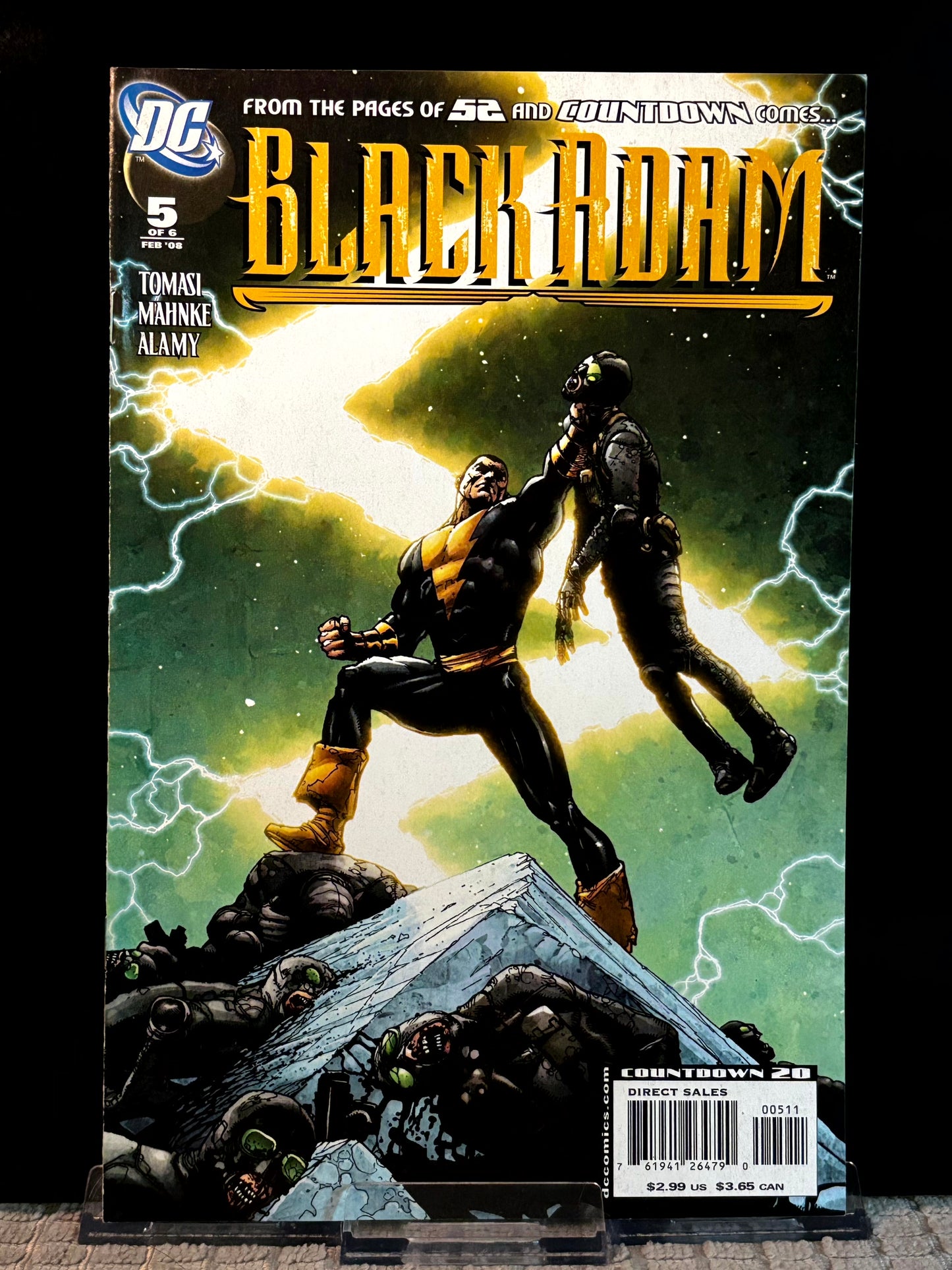 Black Adam: The Dark Age #1, 4, 5 (2007 DC) VF/NM Teth-Adam 52 Aftermath Antihero Mini-Series Lot