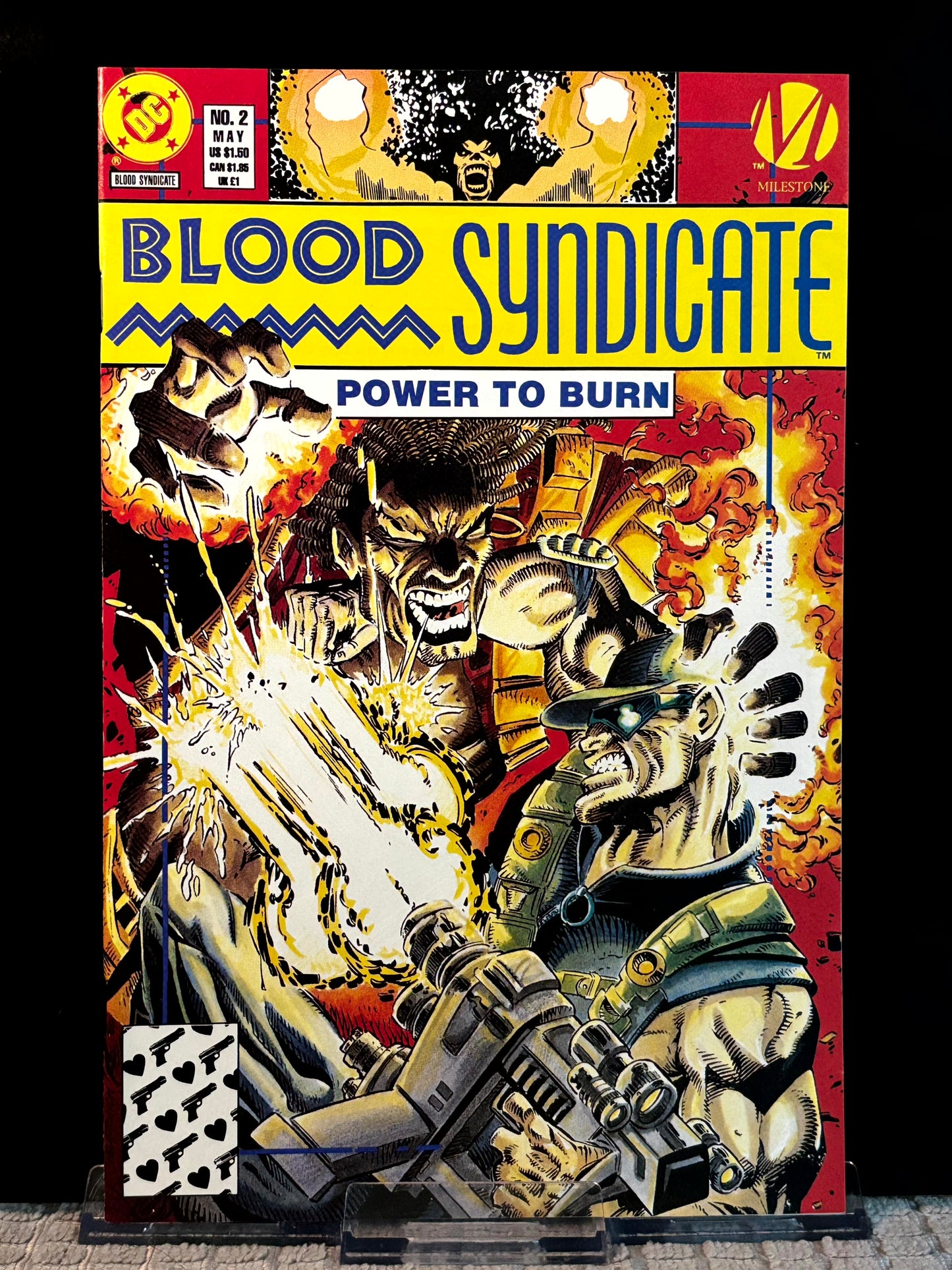 Blood Syndicate #2 & 16 (1993 Milestone DC) VF/NM Iconic Dakotaverse Superteam Lot