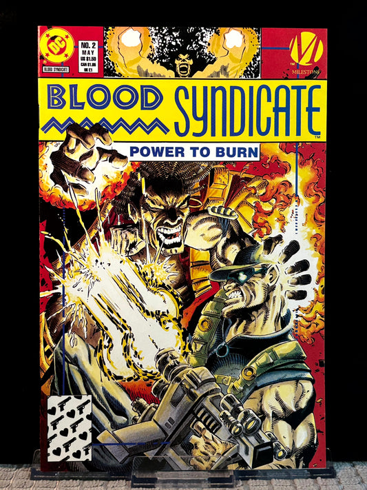 Blood Syndicate #2 & 16 (1993 Milestone DC) VF/NM Iconic Dakotaverse Superteam Lot