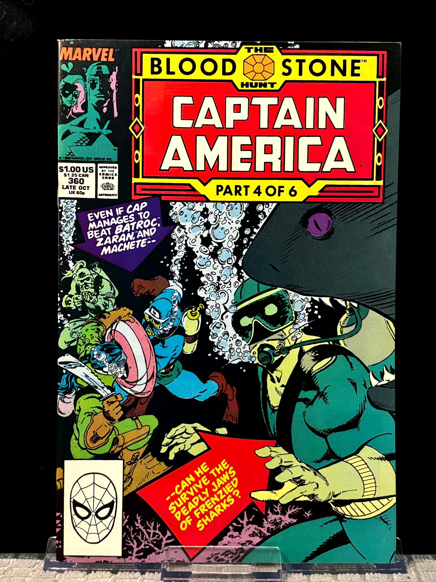 Captain America #355, 360, 403–405, 434 (1968 Marvel) VF/NM Gruenwald Serpent Society Super Patriot Lot
