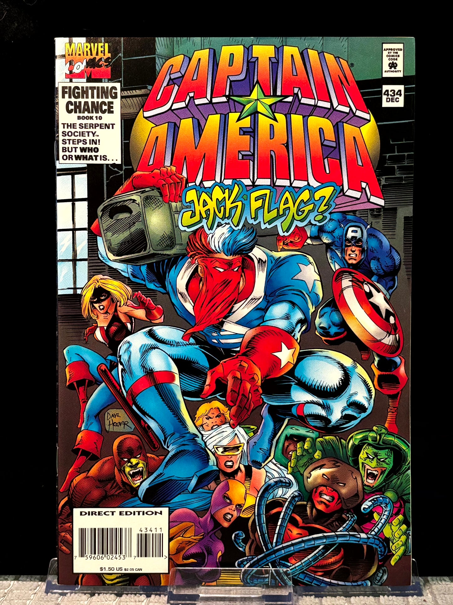 Captain America #355, 360, 403–405, 434 (1968 Marvel) VF/NM Gruenwald Serpent Society Super Patriot Lot