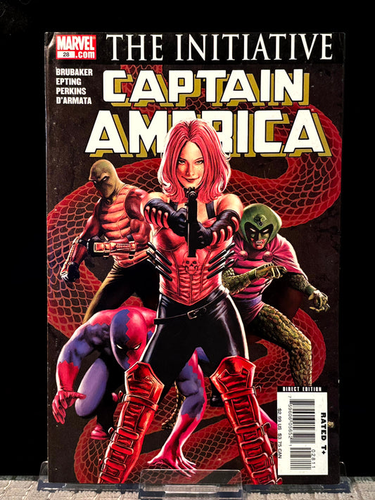 Captain America #28, 32, 35, 37, 41, 604, 607, 609, 614 (2005 Marvel) VF/NM Brubaker Bucky Cap Reborn Lot