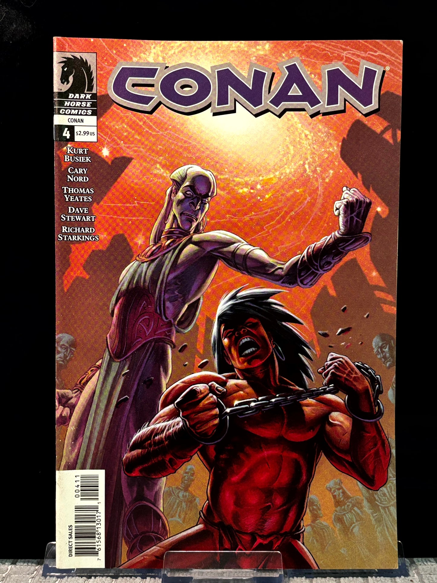 Conan #4, 7, 8 (2004 Dark Horse) VF/NM Kurt Busiek Cary Nord Classic Sword & Sorcery Lot