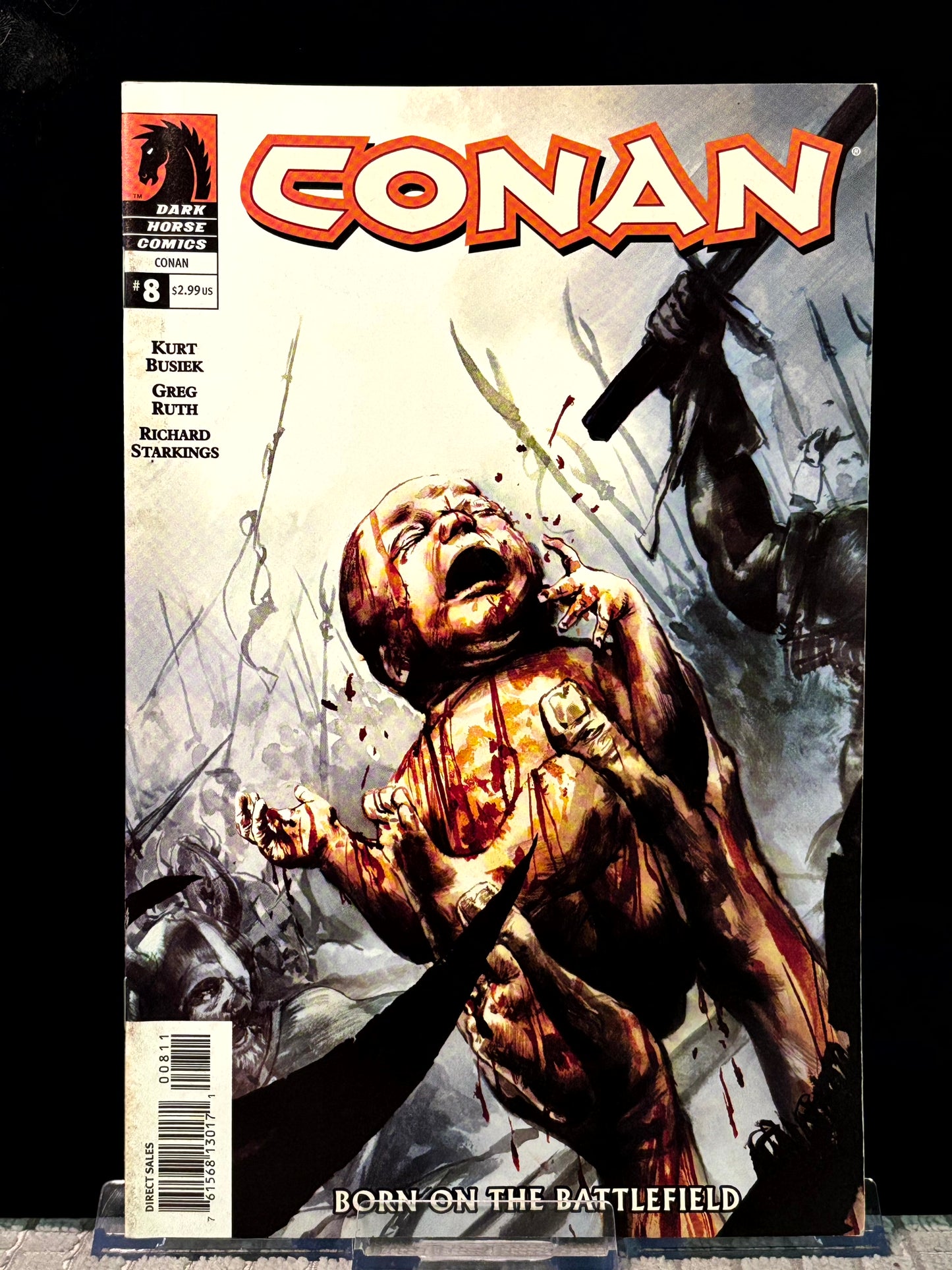 Conan #4, 7, 8 (2004 Dark Horse) VF/NM Kurt Busiek Cary Nord Classic Sword & Sorcery Lot