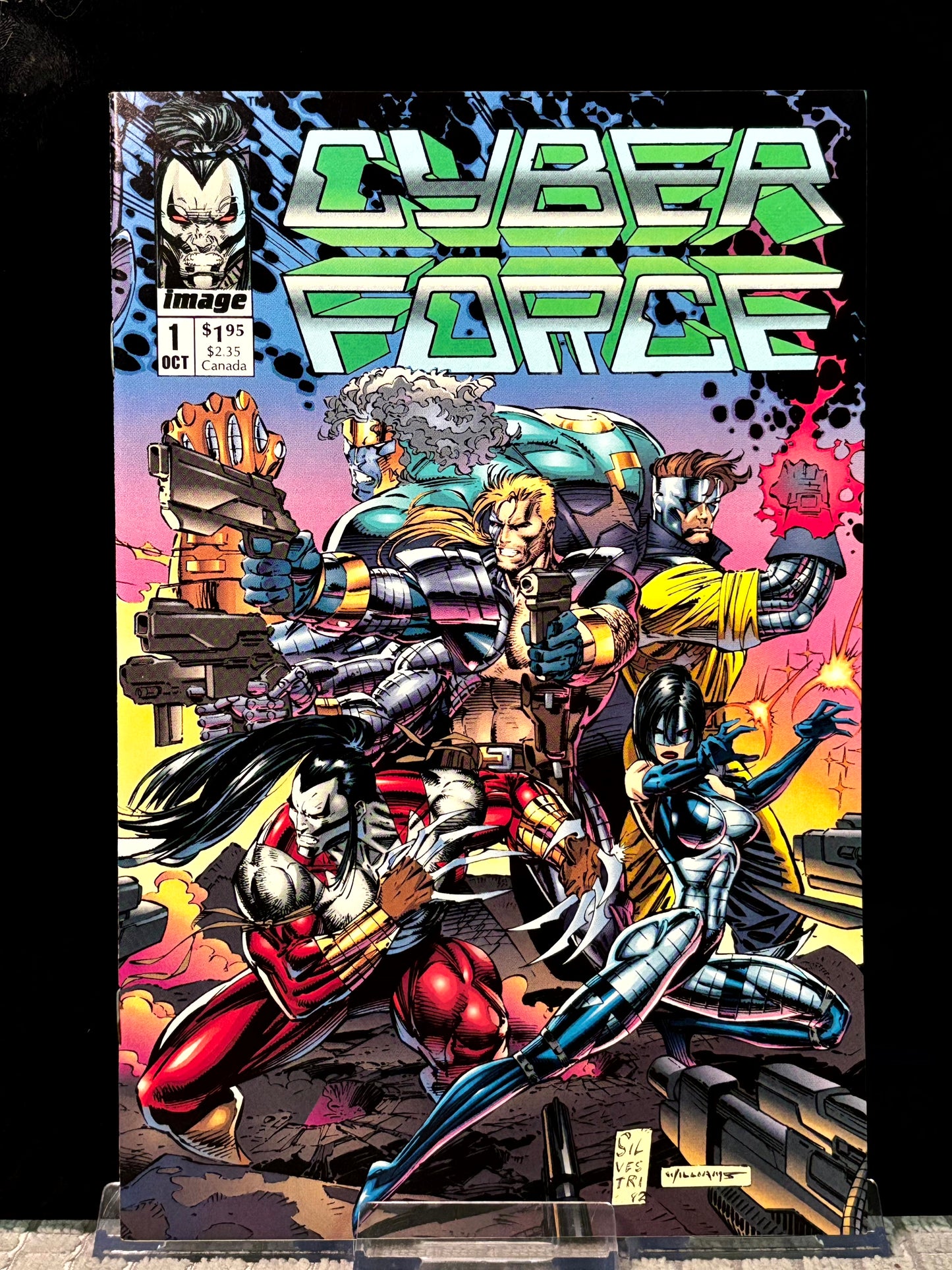 CyberForce #0–4 (1992 Image Comics) VF/NM Complete Mini-Series Silvestri Cyberpunk Superhero Lot