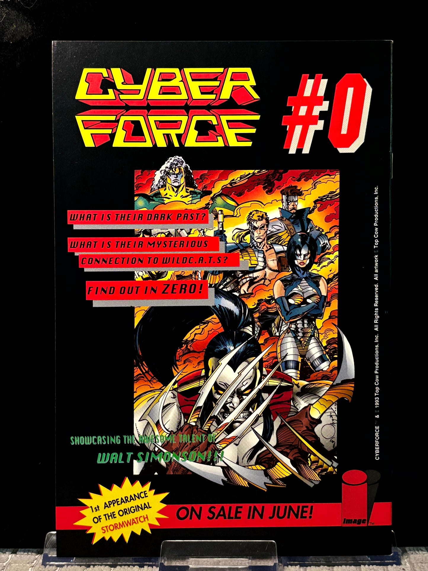 CyberForce #0–4 (1992 Image Comics) VF/NM Complete Mini-Series Silvestri Cyberpunk Superhero Lot