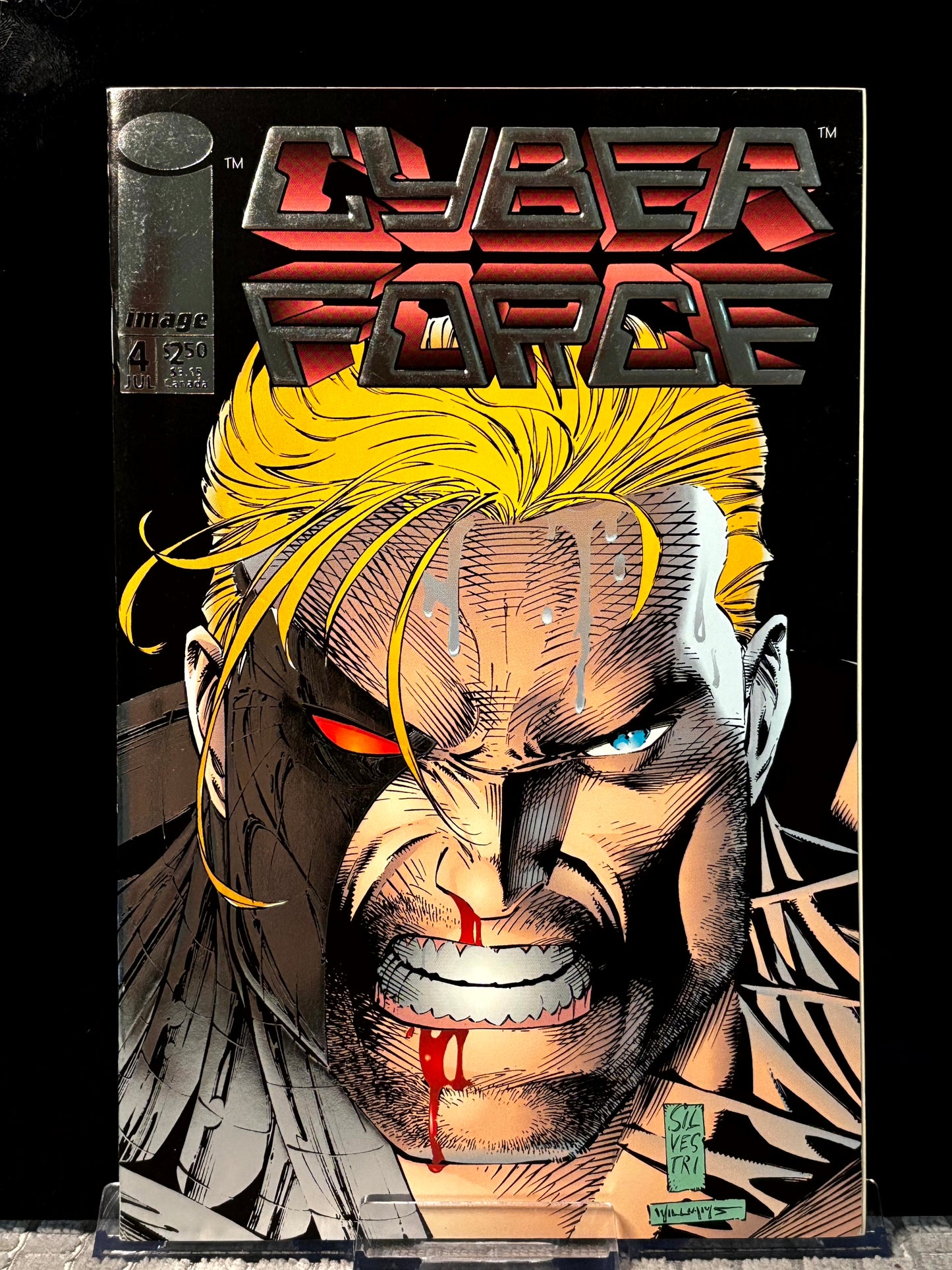 CyberForce #0–4 (1992 Image Comics) VF/NM Complete Mini-Series Silvestri Cyberpunk Superhero Lot