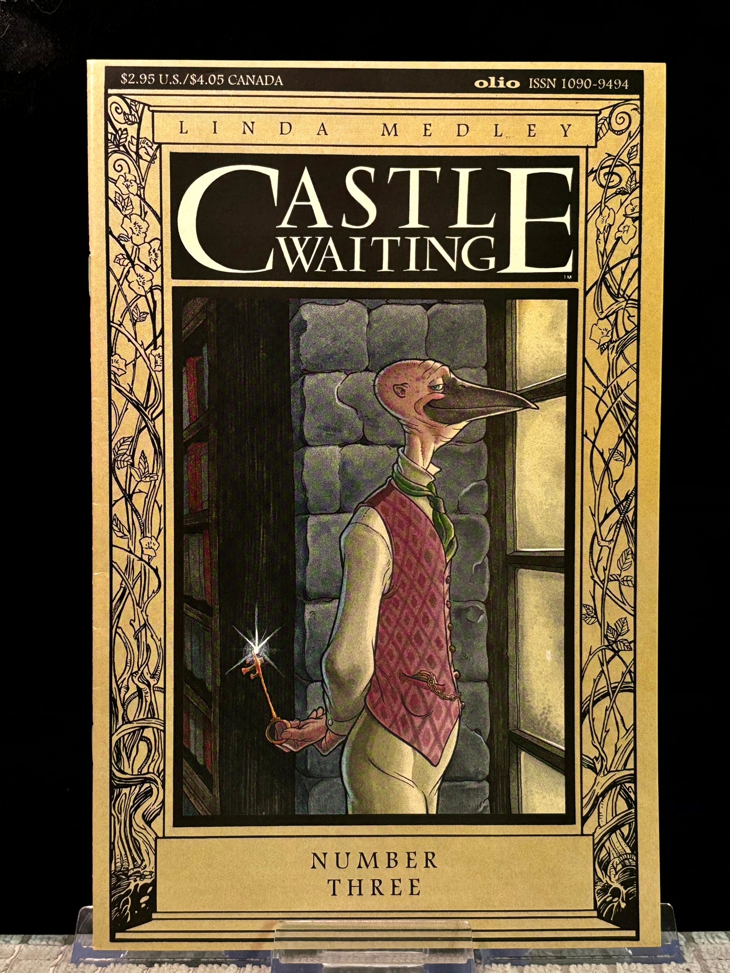Castle Waiting #3 & 4 (1997 Olio Press) VF/NM Linda Medley Indie Fantasy Feminist Folklore Lot