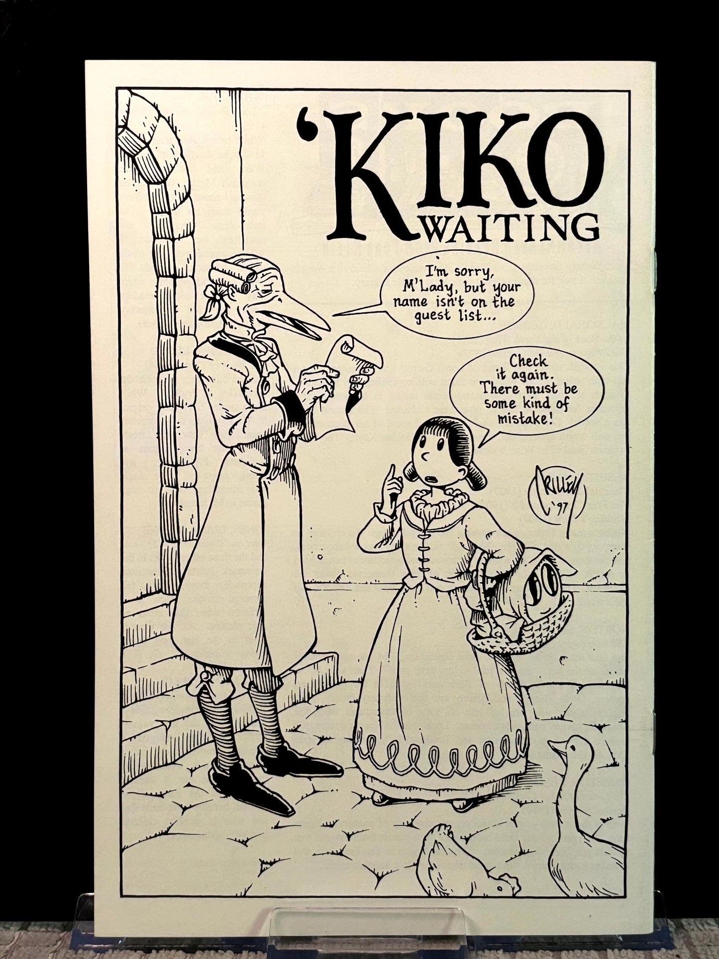 Castle Waiting #3 & 4 (1997 Olio Press) VF/NM Linda Medley Indie Fantasy Feminist Folklore Lot