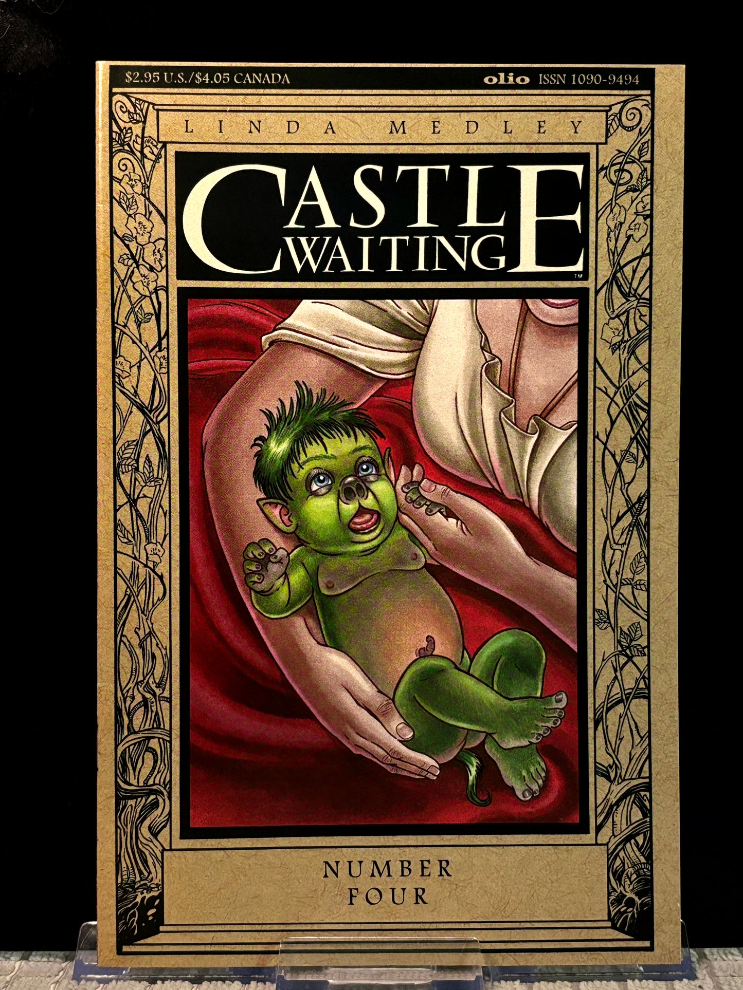 Castle Waiting #3 & 4 (1997 Olio Press) VF/NM Linda Medley Indie Fantasy Feminist Folklore Lot