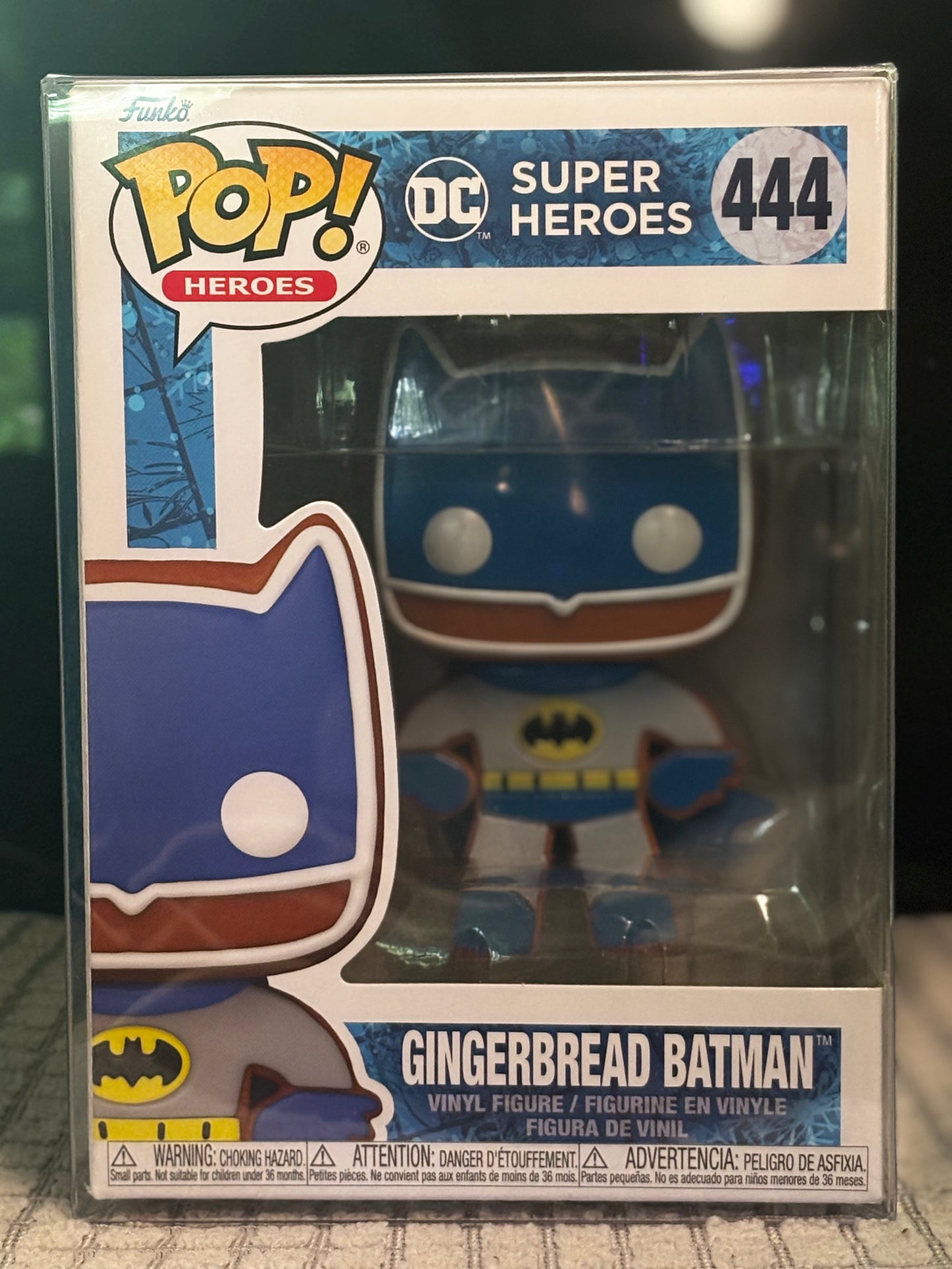 Funko Pop DC Gingerbread Batman #444 – Vinyl Figure IN BOX – Holiday Christmas Justice League Treat