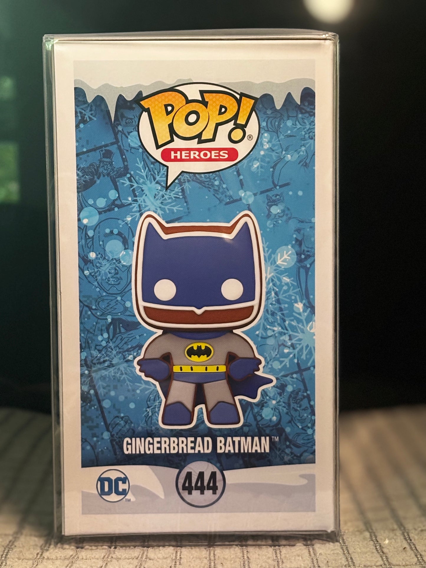 Funko Pop DC Gingerbread Batman #444 – Vinyl Figure IN BOX – Holiday Christmas Justice League Treat