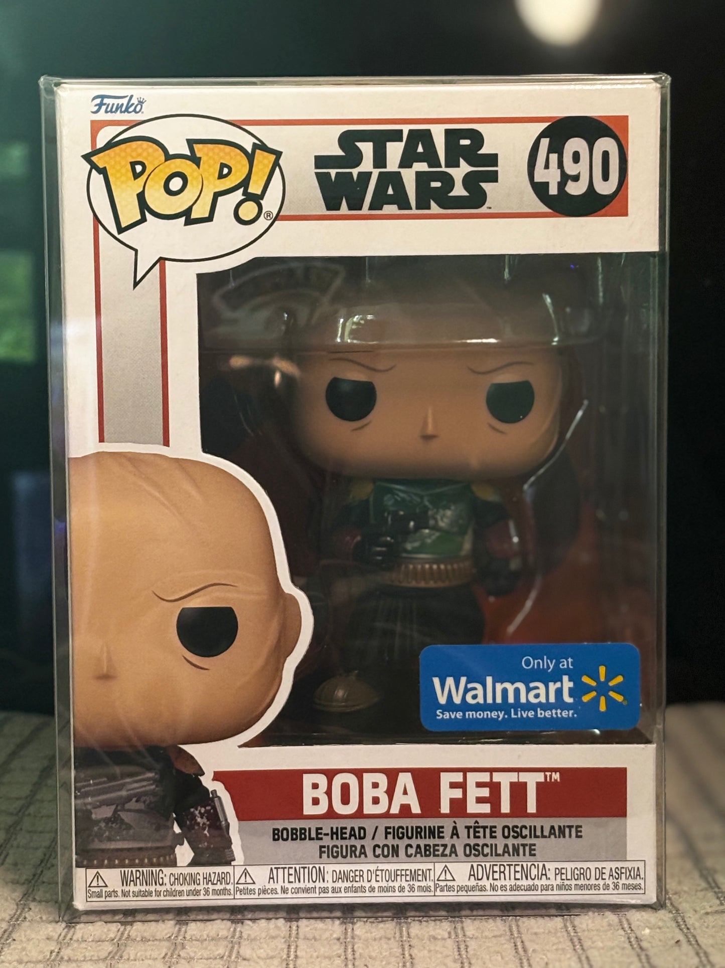 Funko Pop Star Wars Boba Fett #490 – Vinyl Figure IN BOX – Mandalorian Armor Galactic Collectible