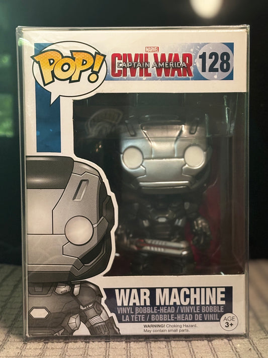Funko Pop Marvel War Machine #128 – Vinyl Figure IN BOX – Civil War MCU Avengers Armor Suit