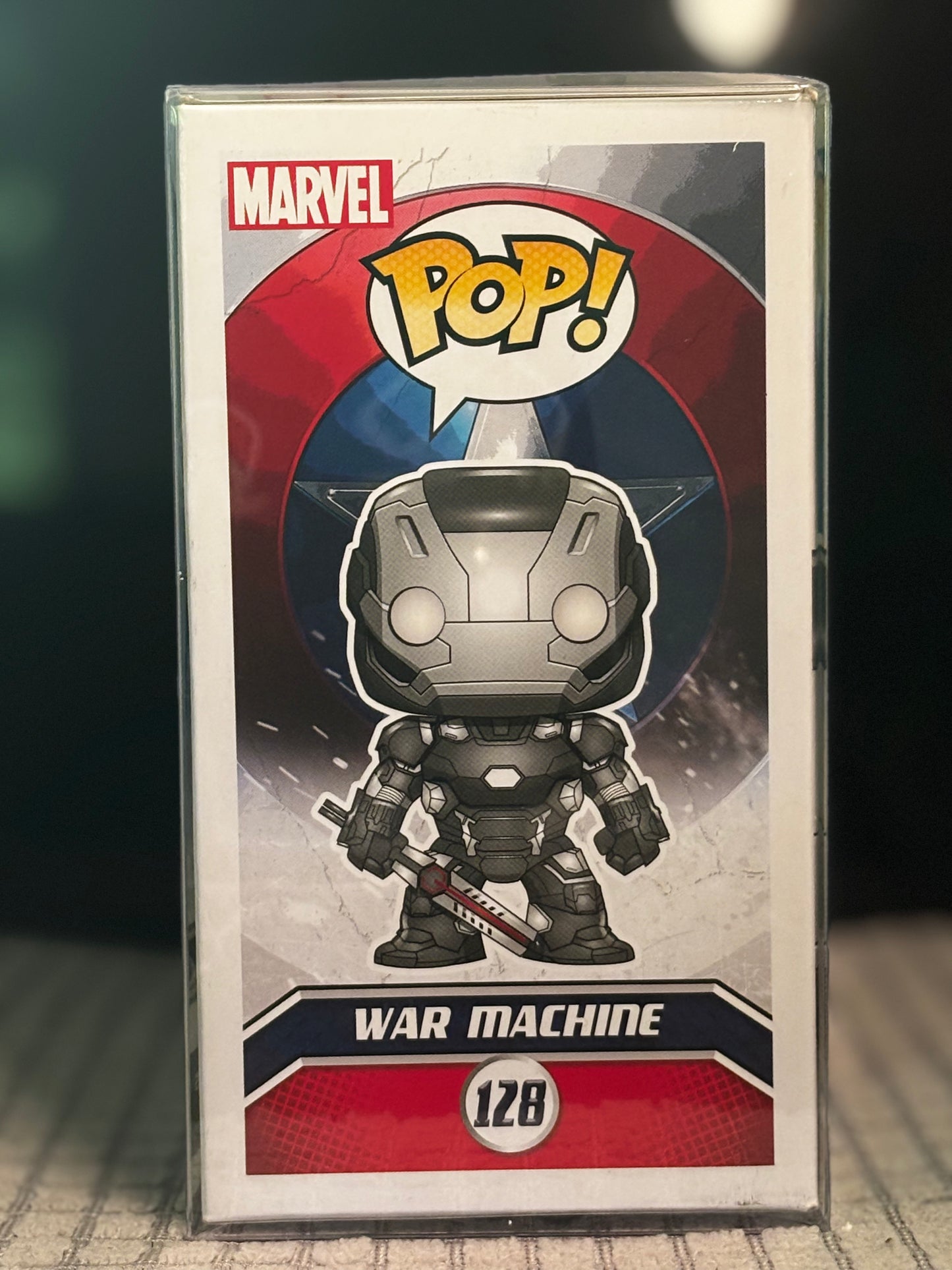 Funko Pop Marvel War Machine #128 – Vinyl Figure IN BOX – Civil War MCU Avengers Armor Suit